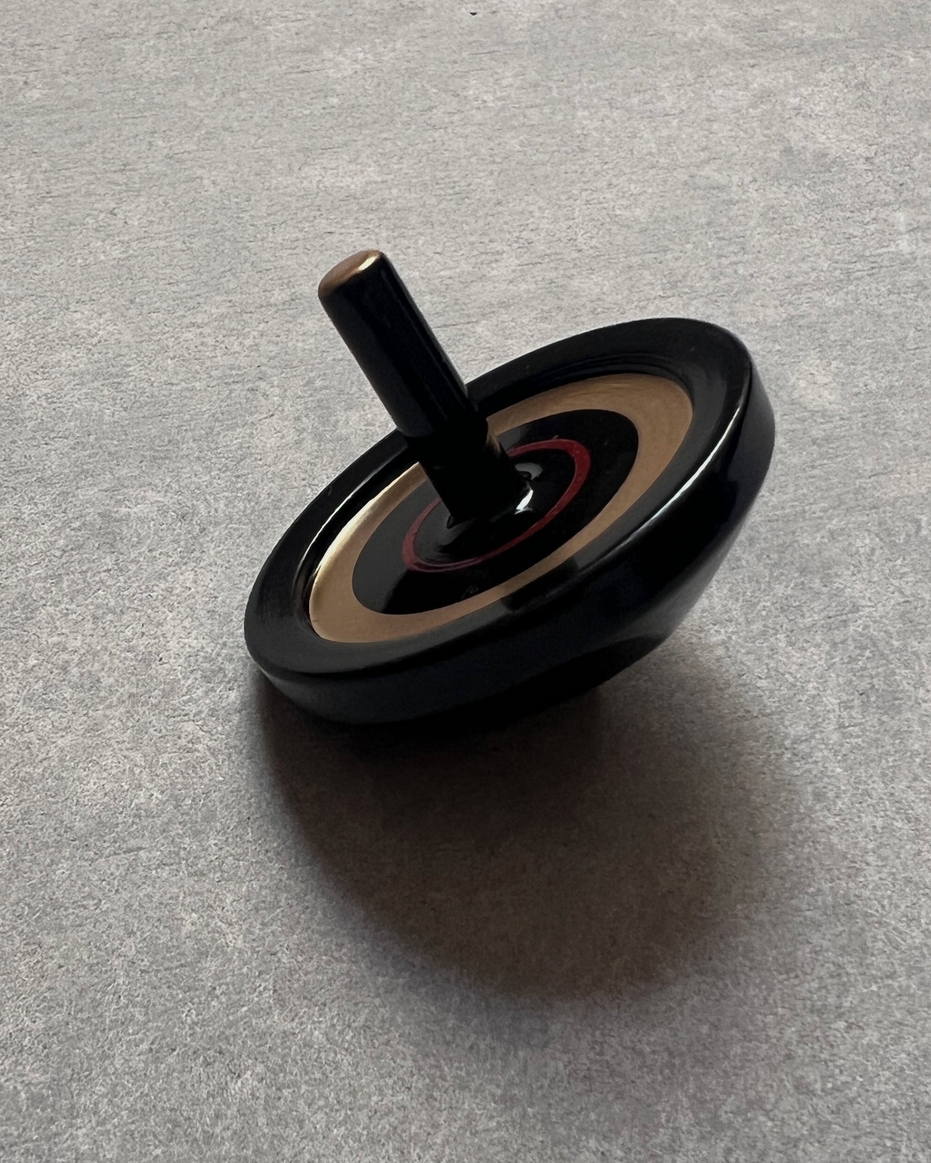 vintage urushi spinning top