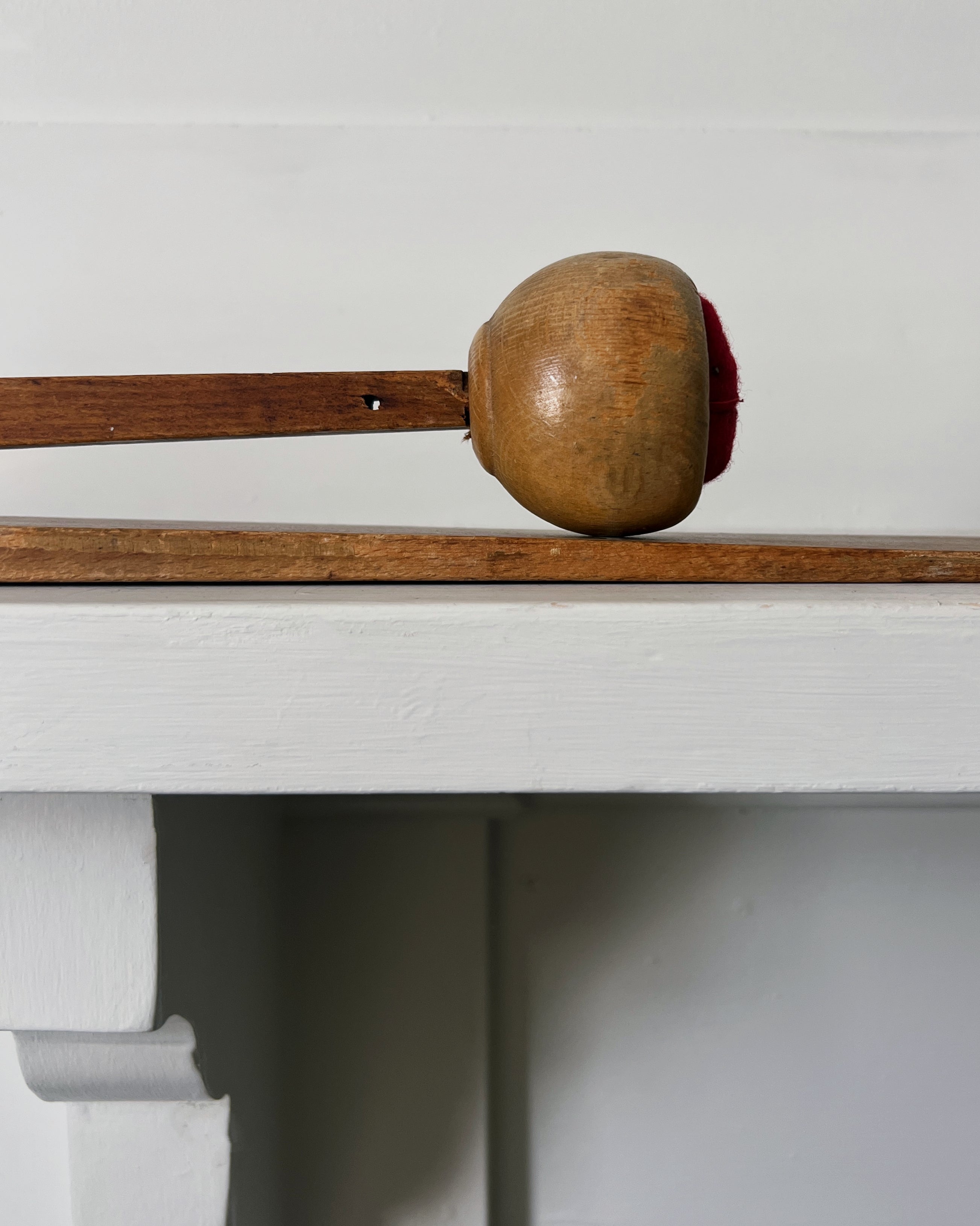 vintage wooden door knocker