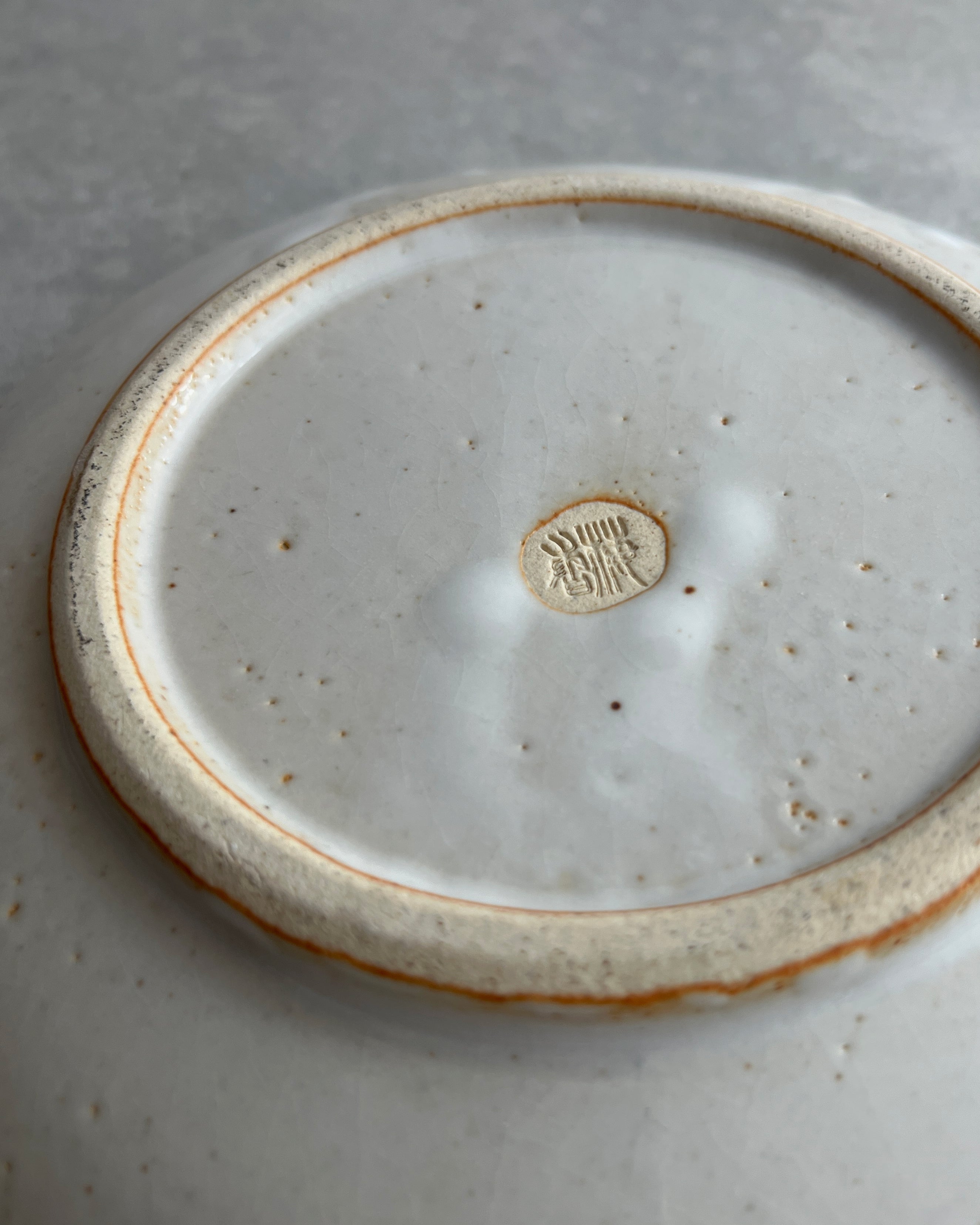 vintage round plate