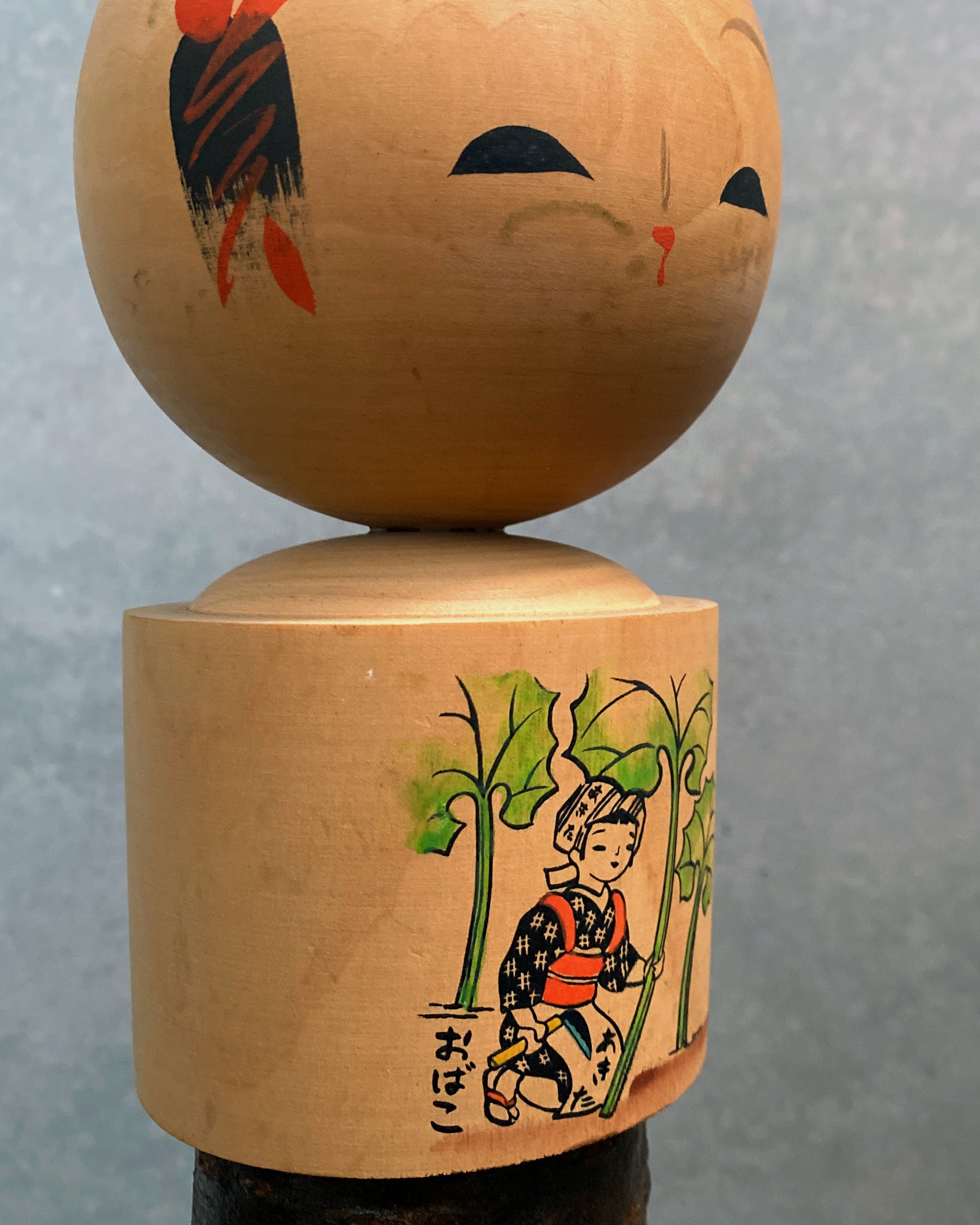 vintage Japanese kokeshi