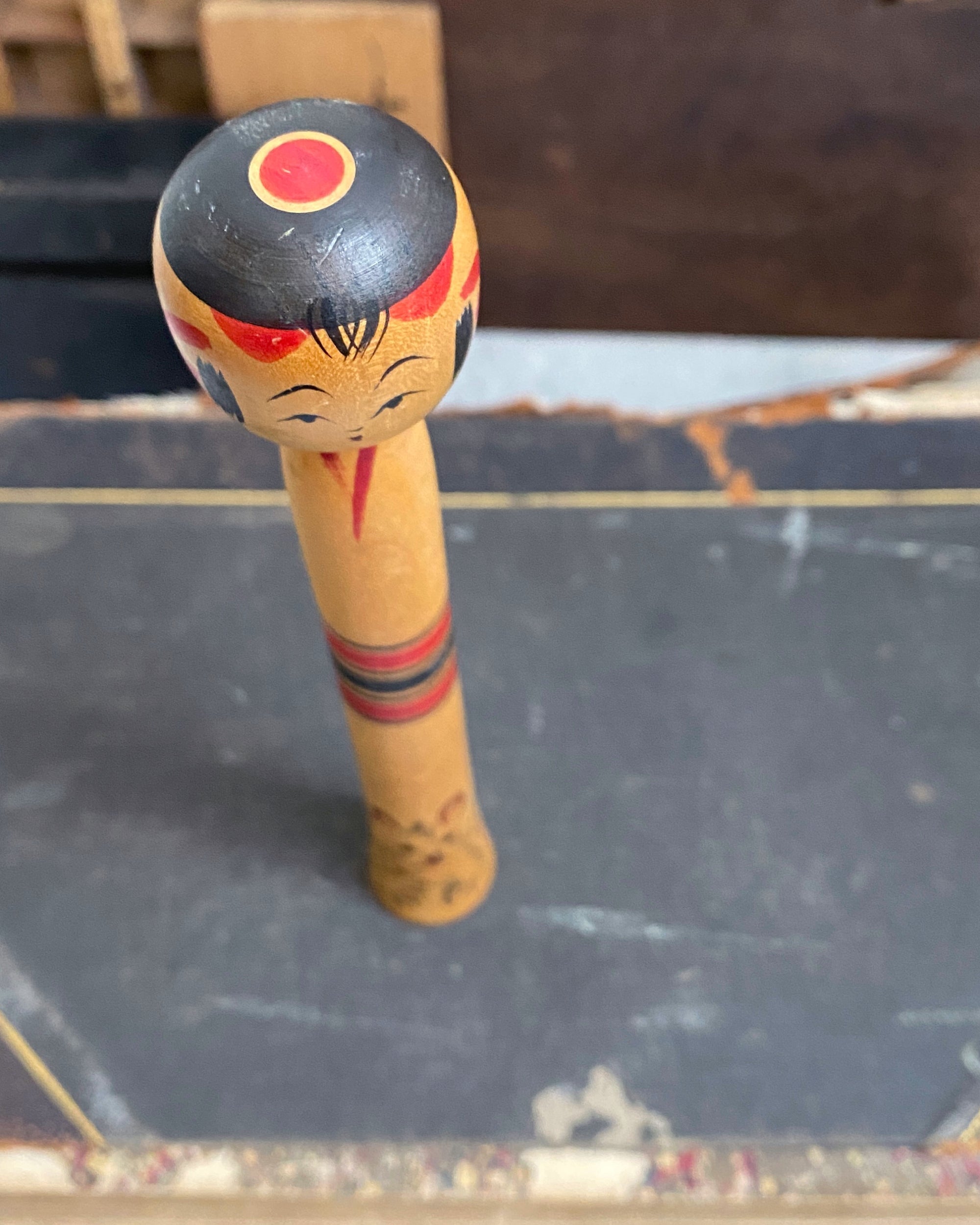 vintage Japanese kokeshi