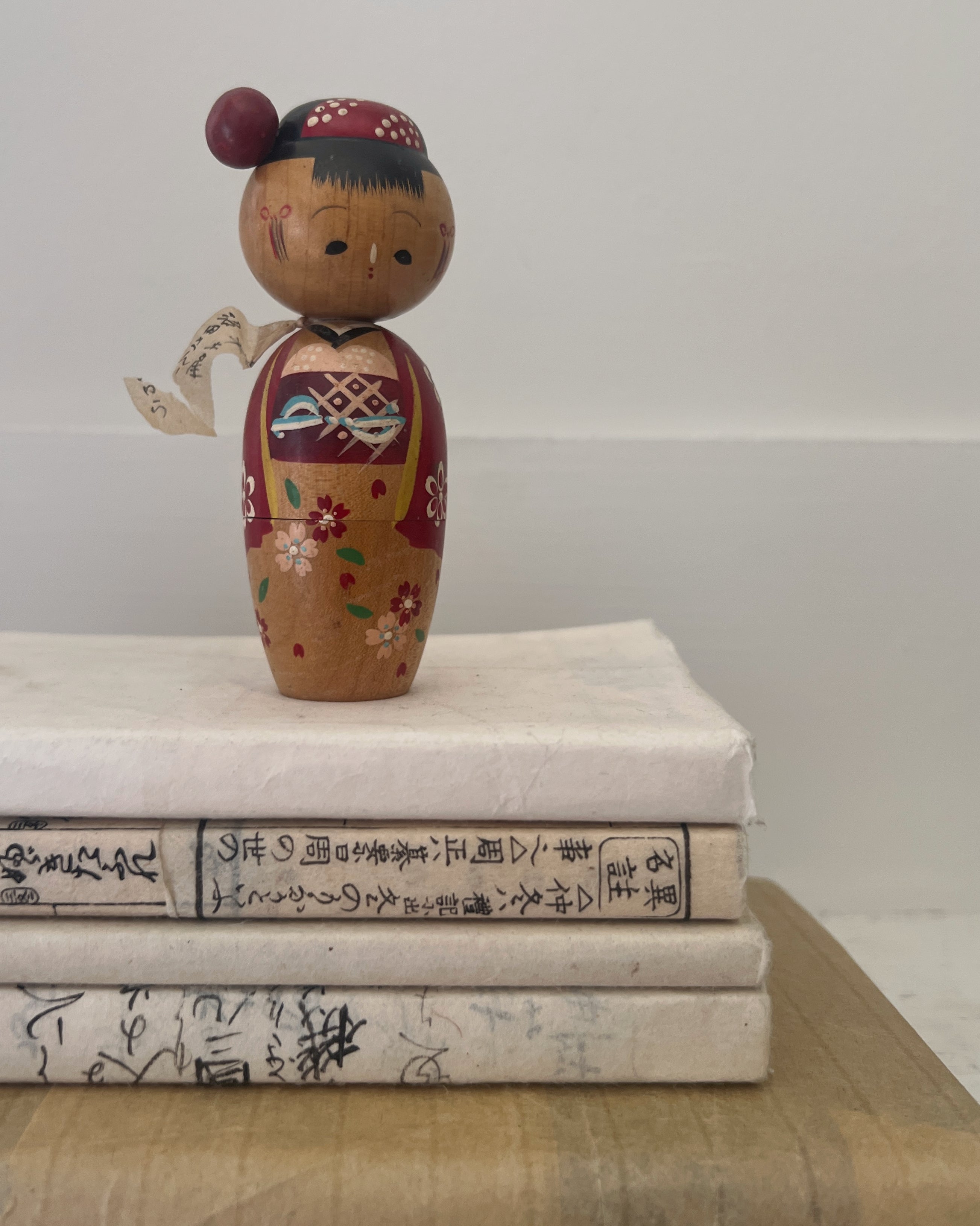 vintage kokeshi doll