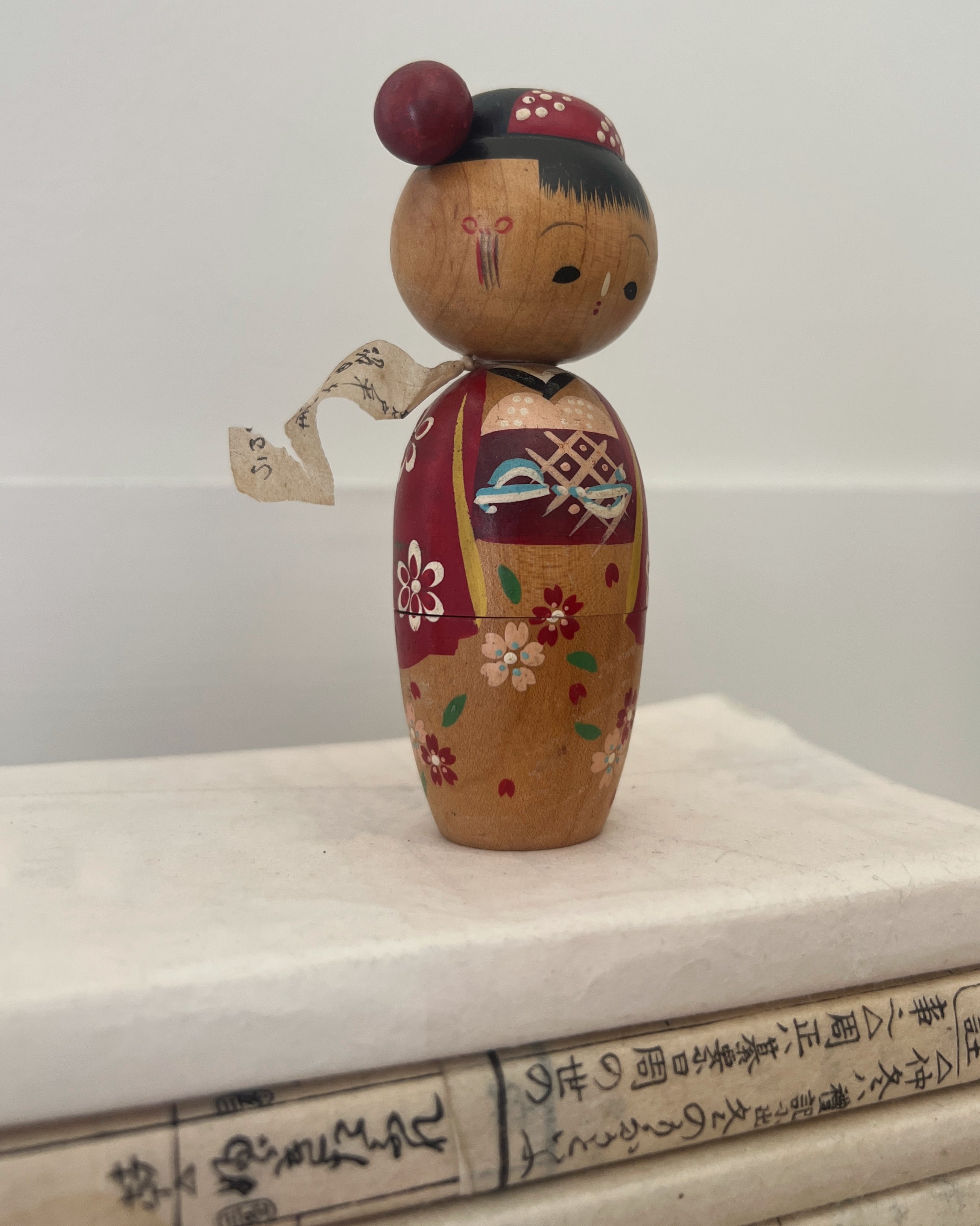 vintage kokeshi doll