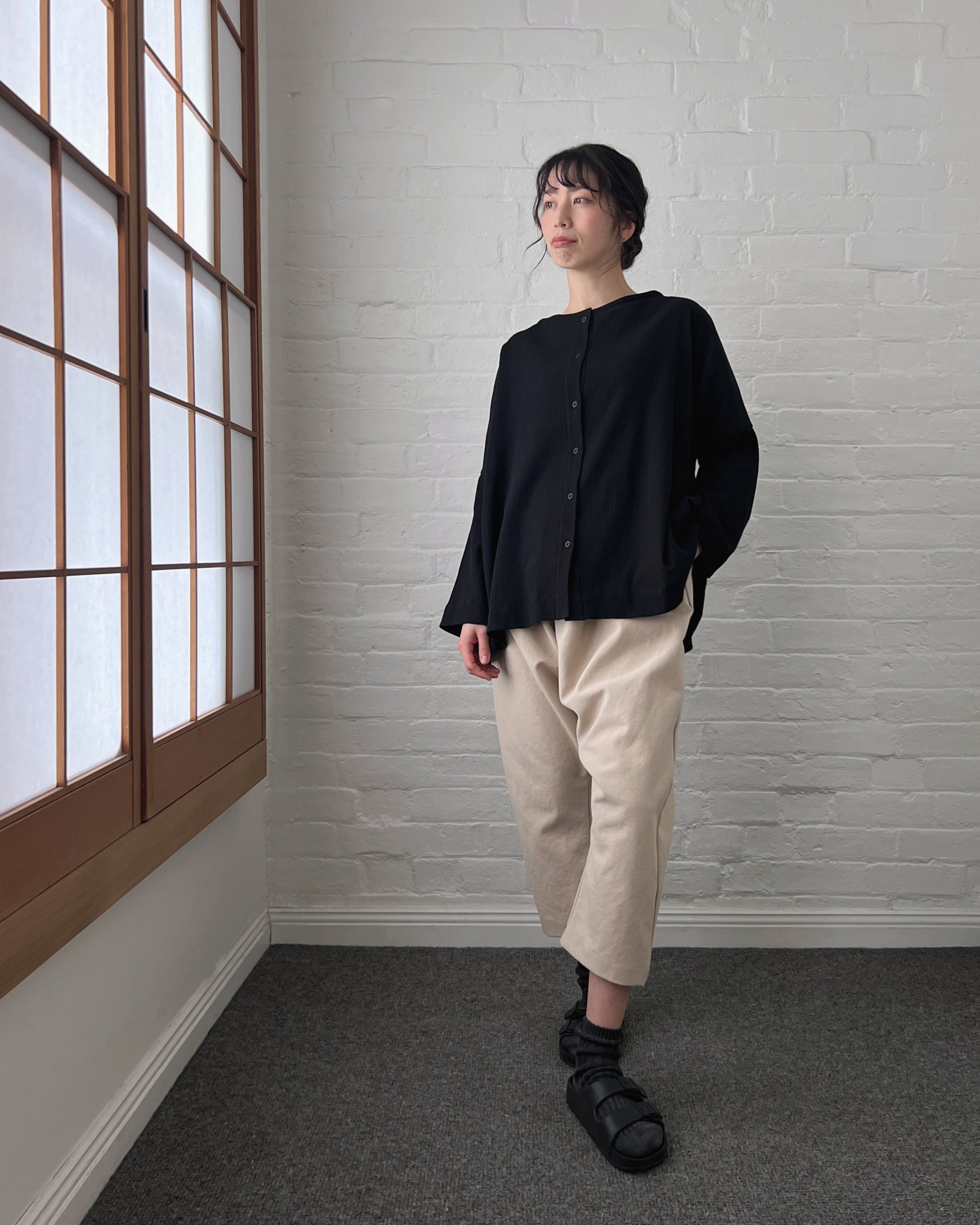 LJ struthers : heavy weight cotton pants