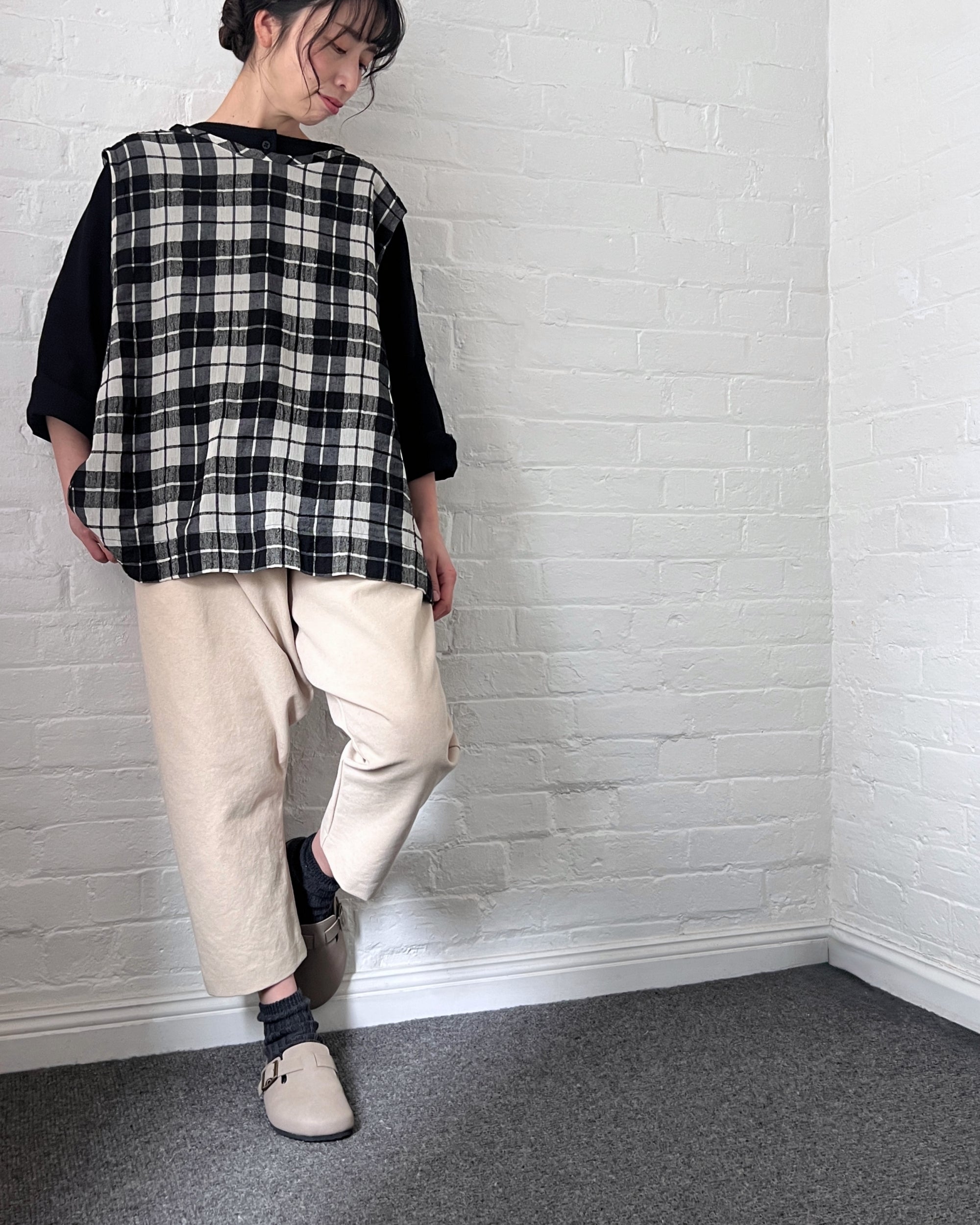 LJ struthers : heavy weight cotton pants