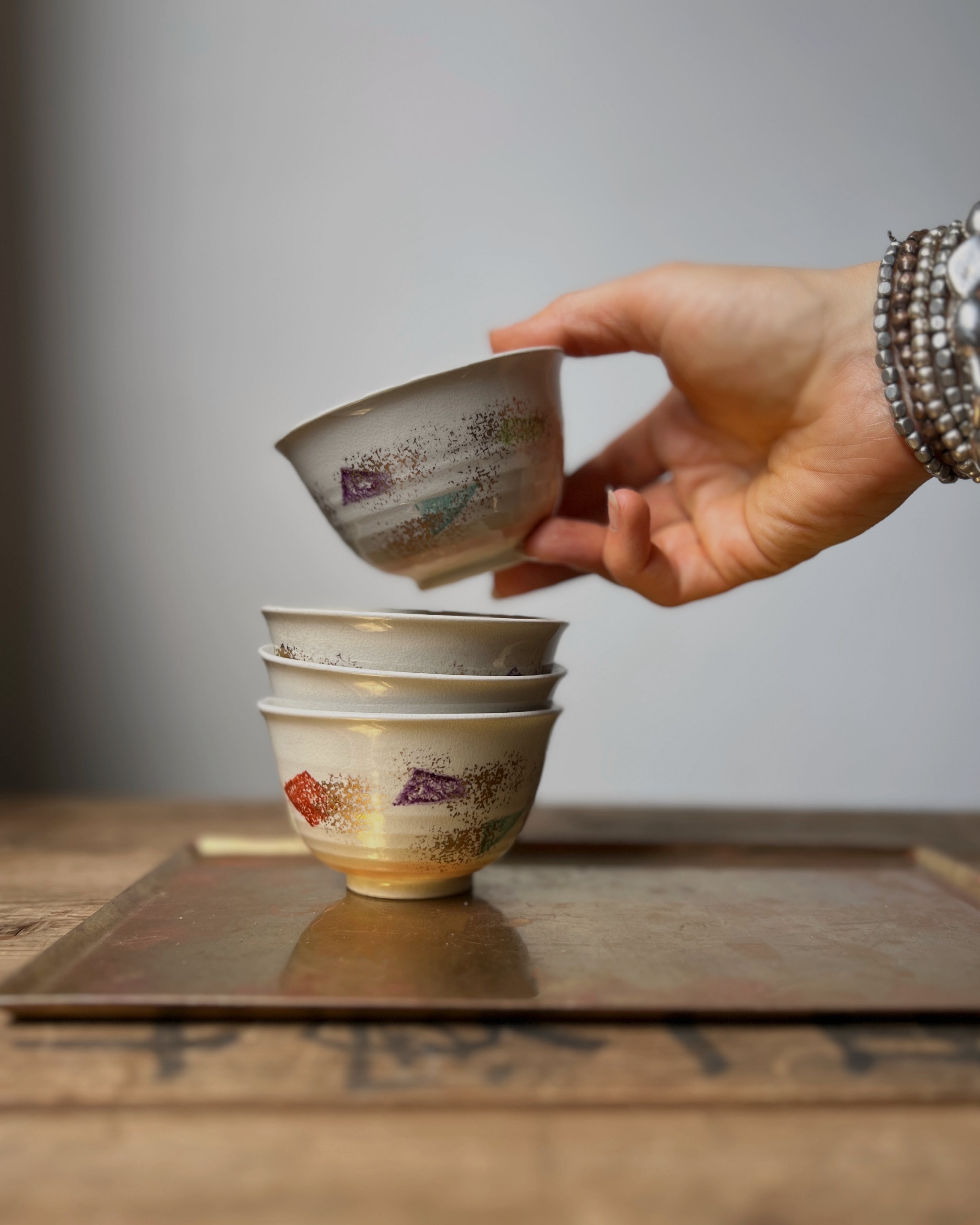 kiyomizu : vintage ceramic cup