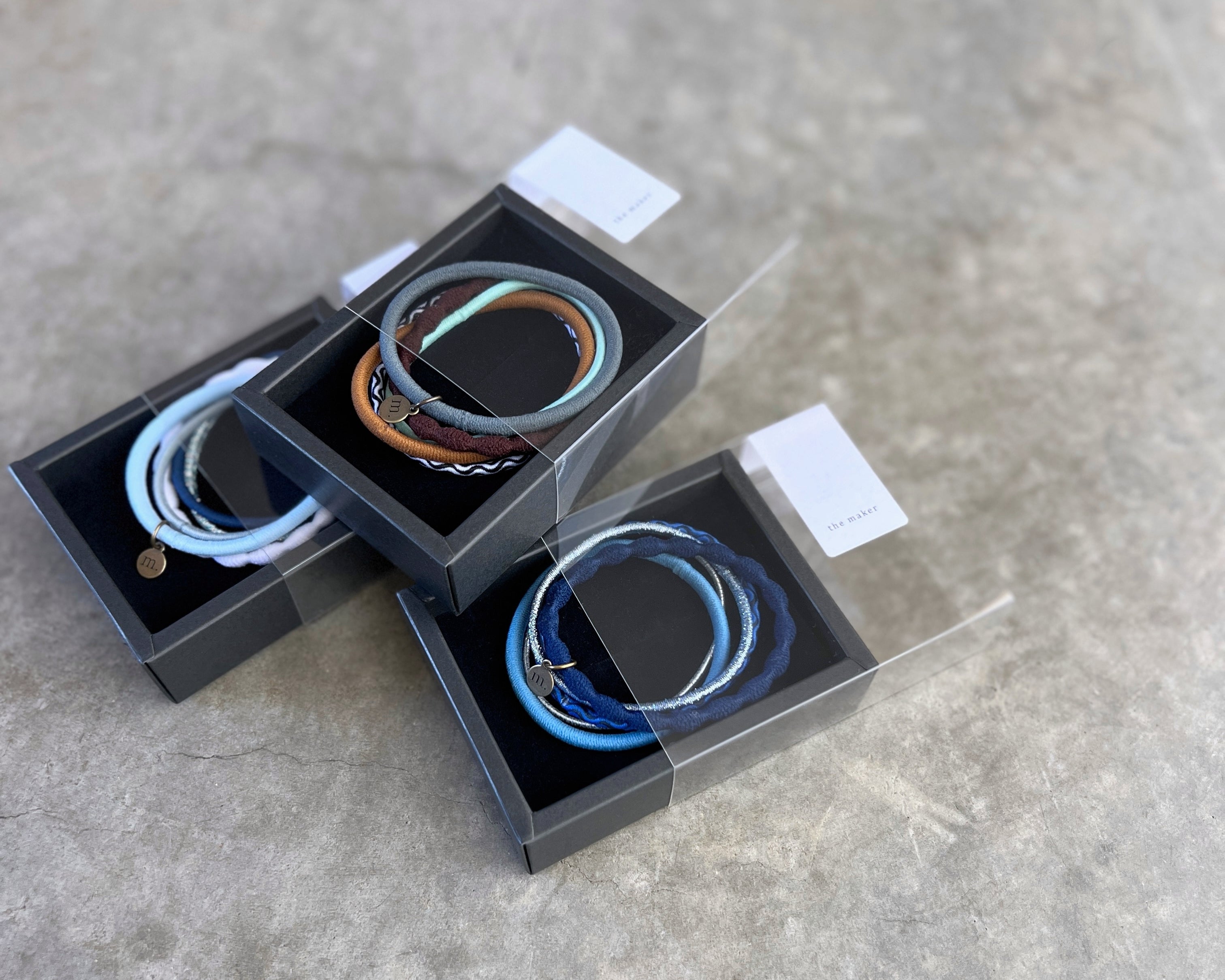 'm' for the maker : hair tie set - sapporo