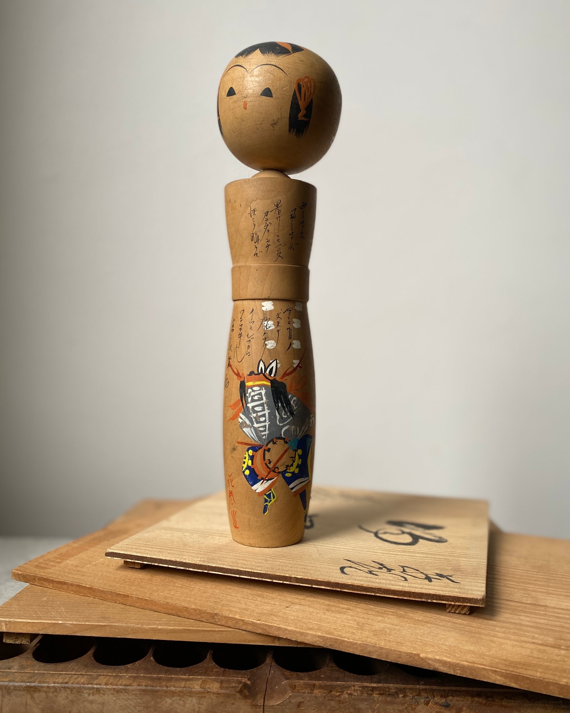 vintage Japanese kokeshi