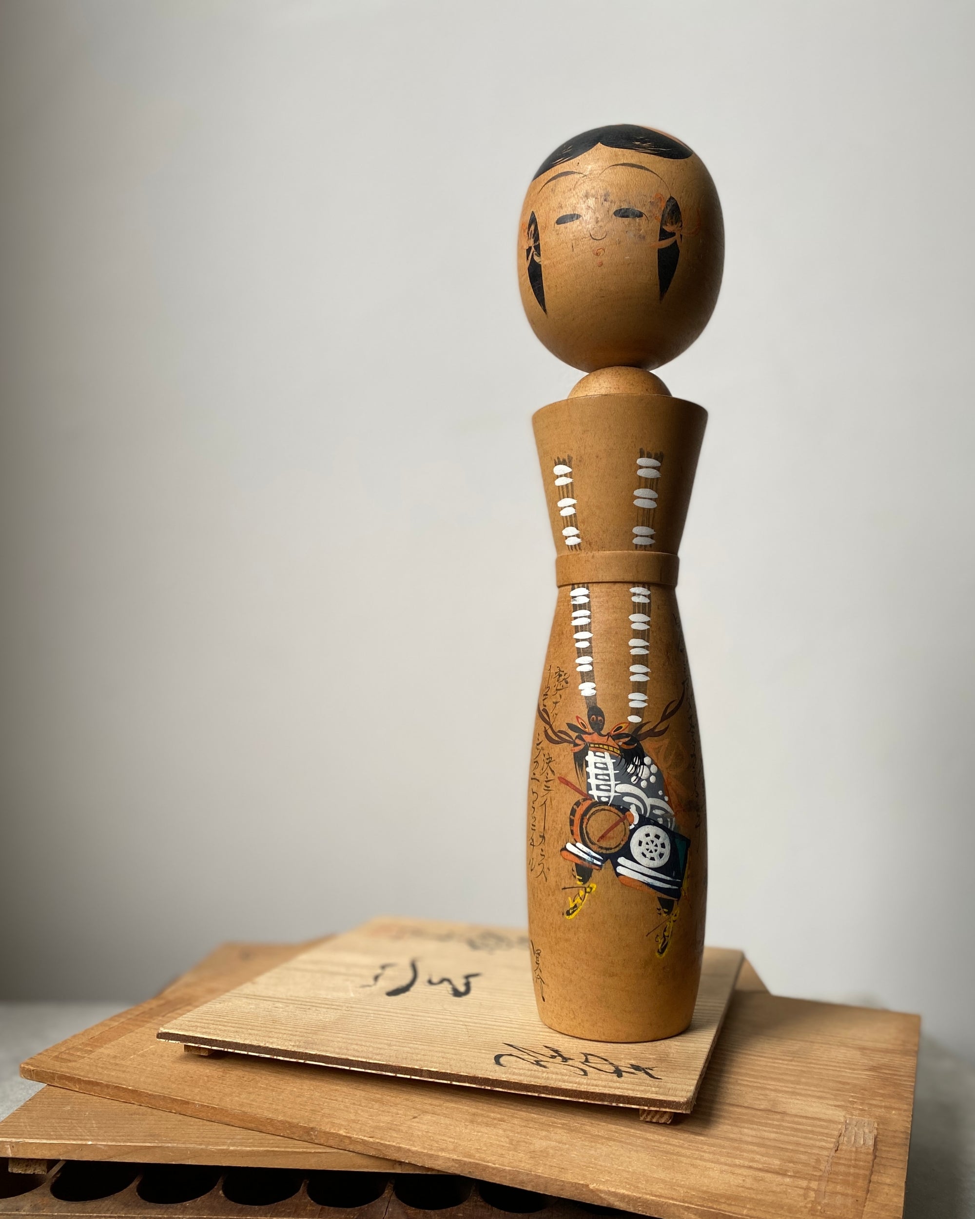 vintage Japanese kokeshi