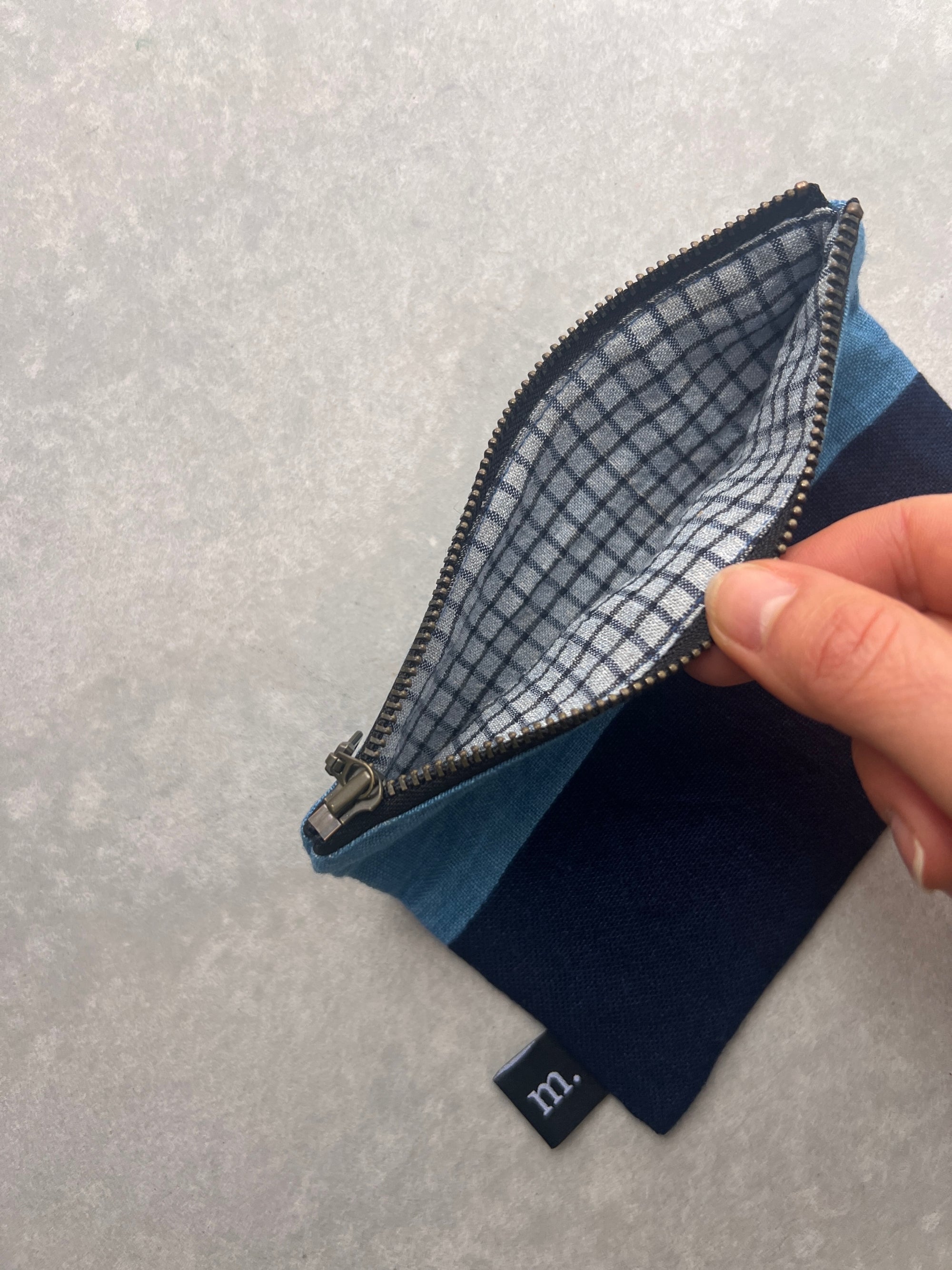 'm' for the maker : indigo hachi bag