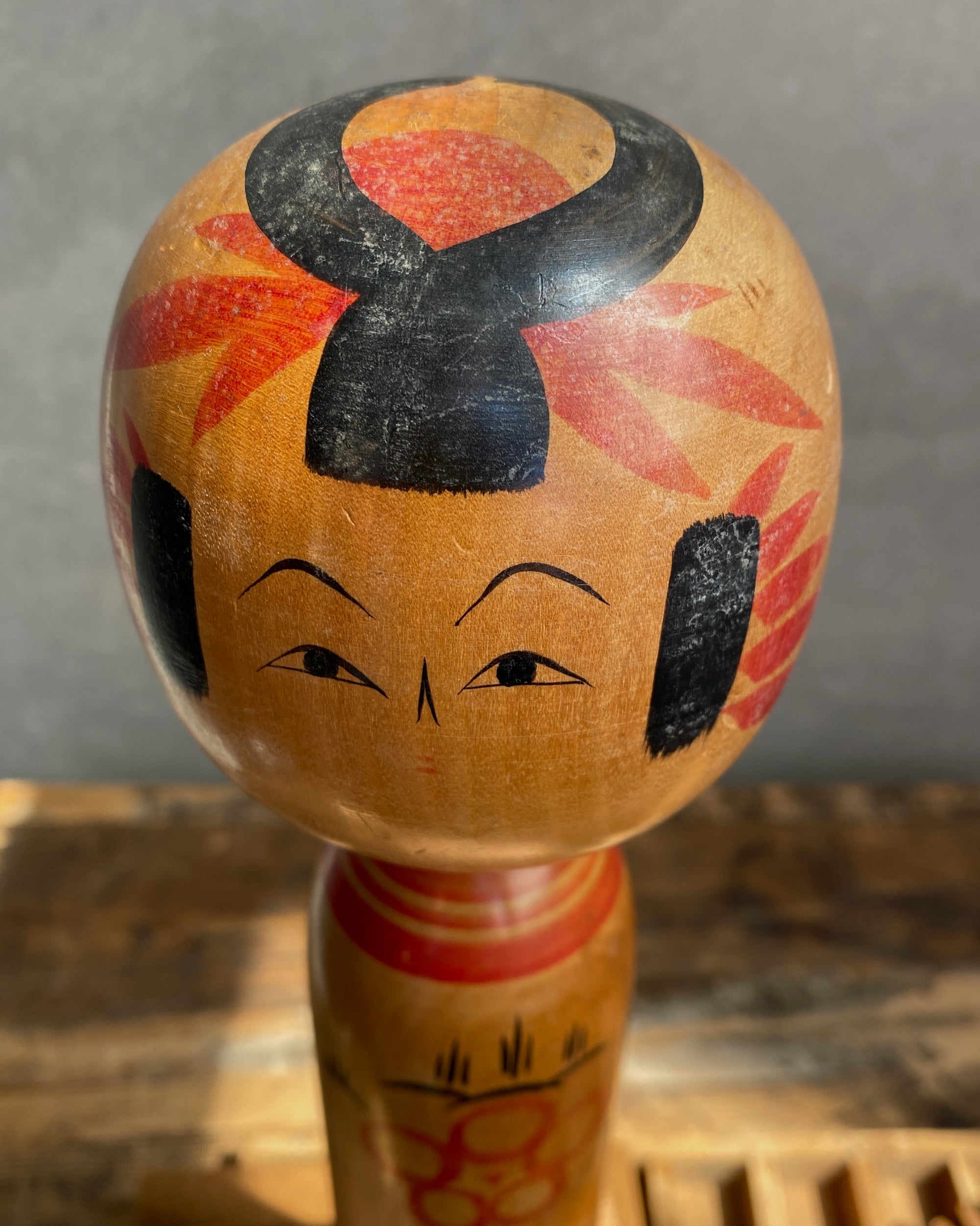 vintage japanese kokeshi