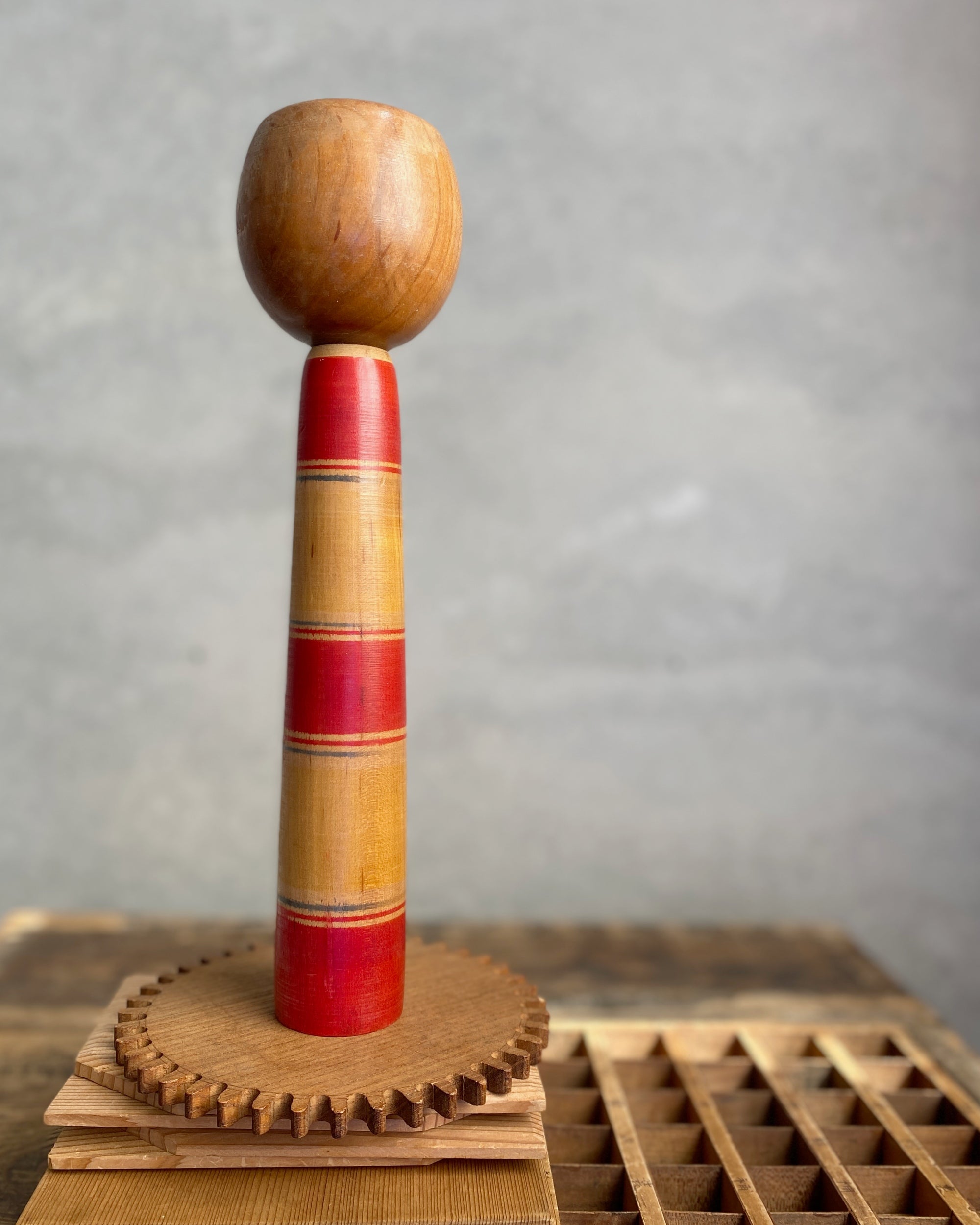 vintage japanese kokeshi