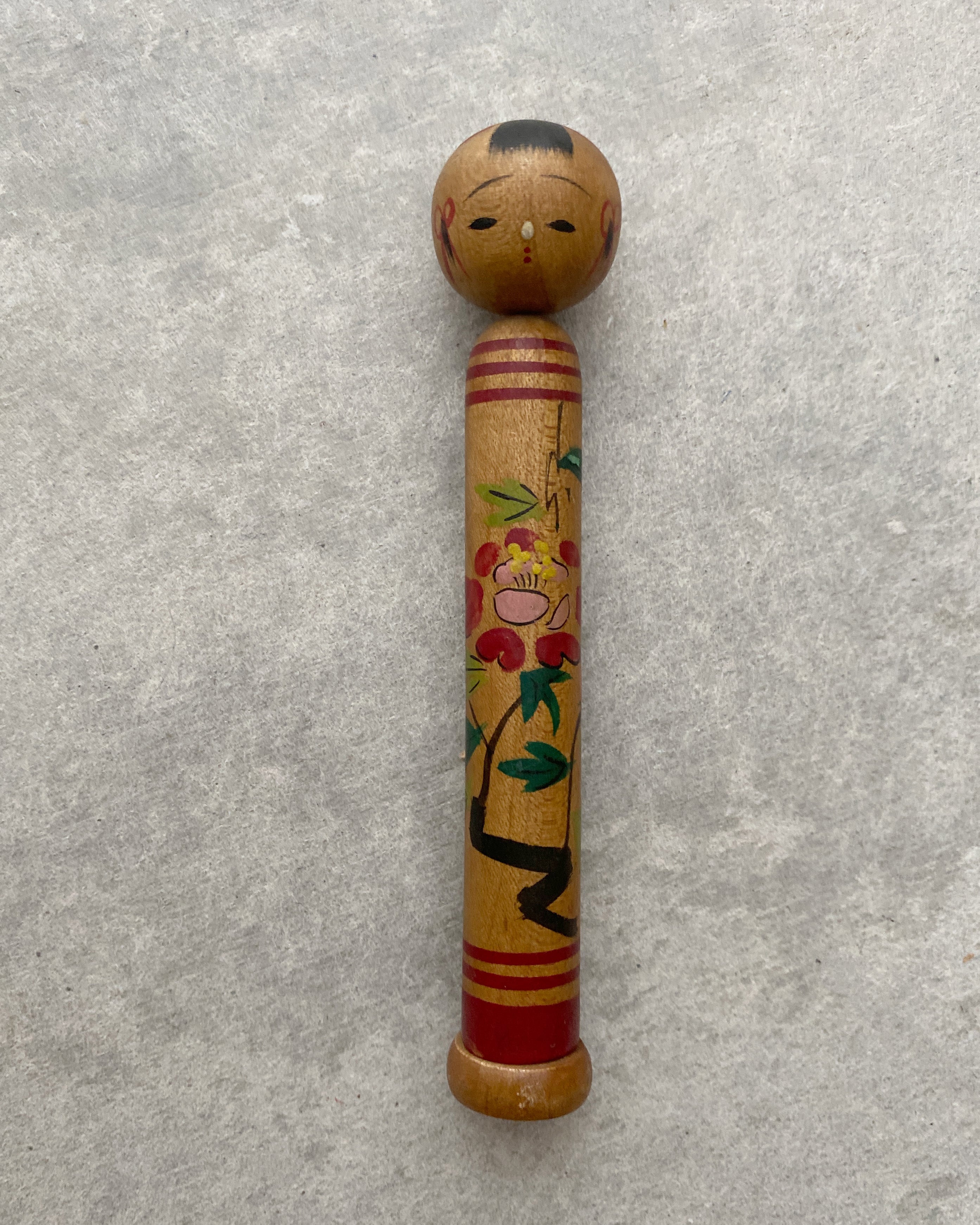 vintage letter kokeshi