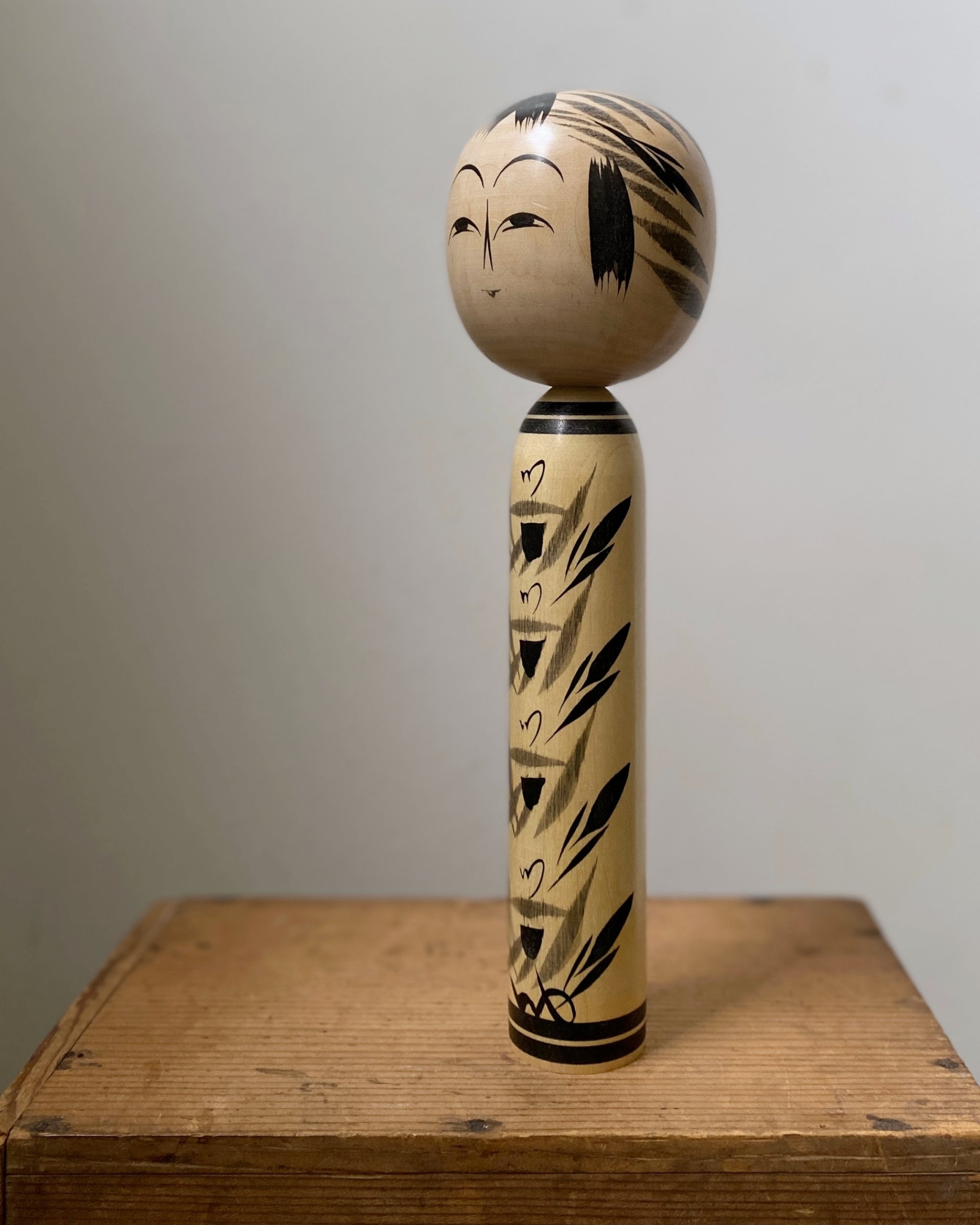 vintage japanese kokeshi