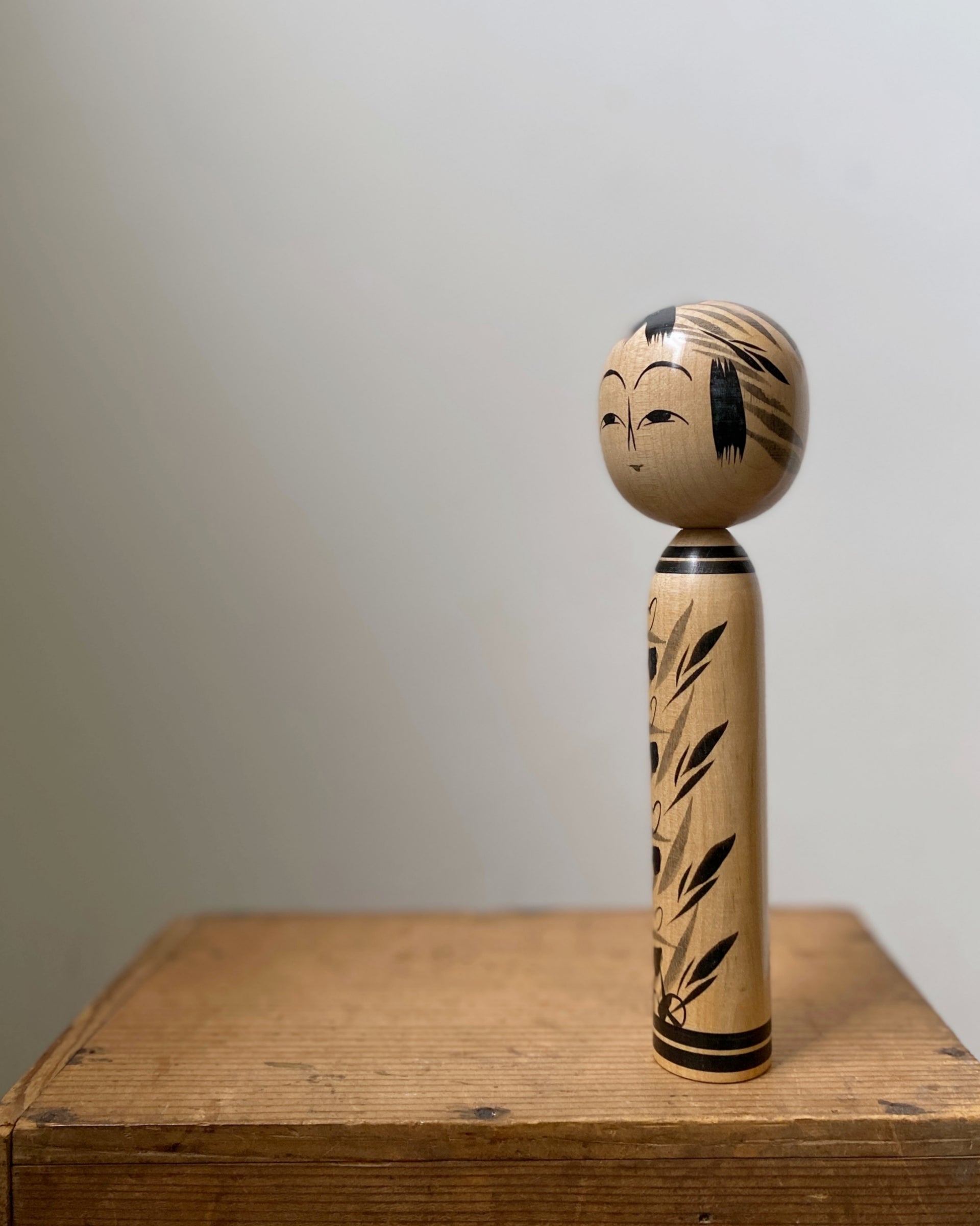 vintage japanese kokeshi