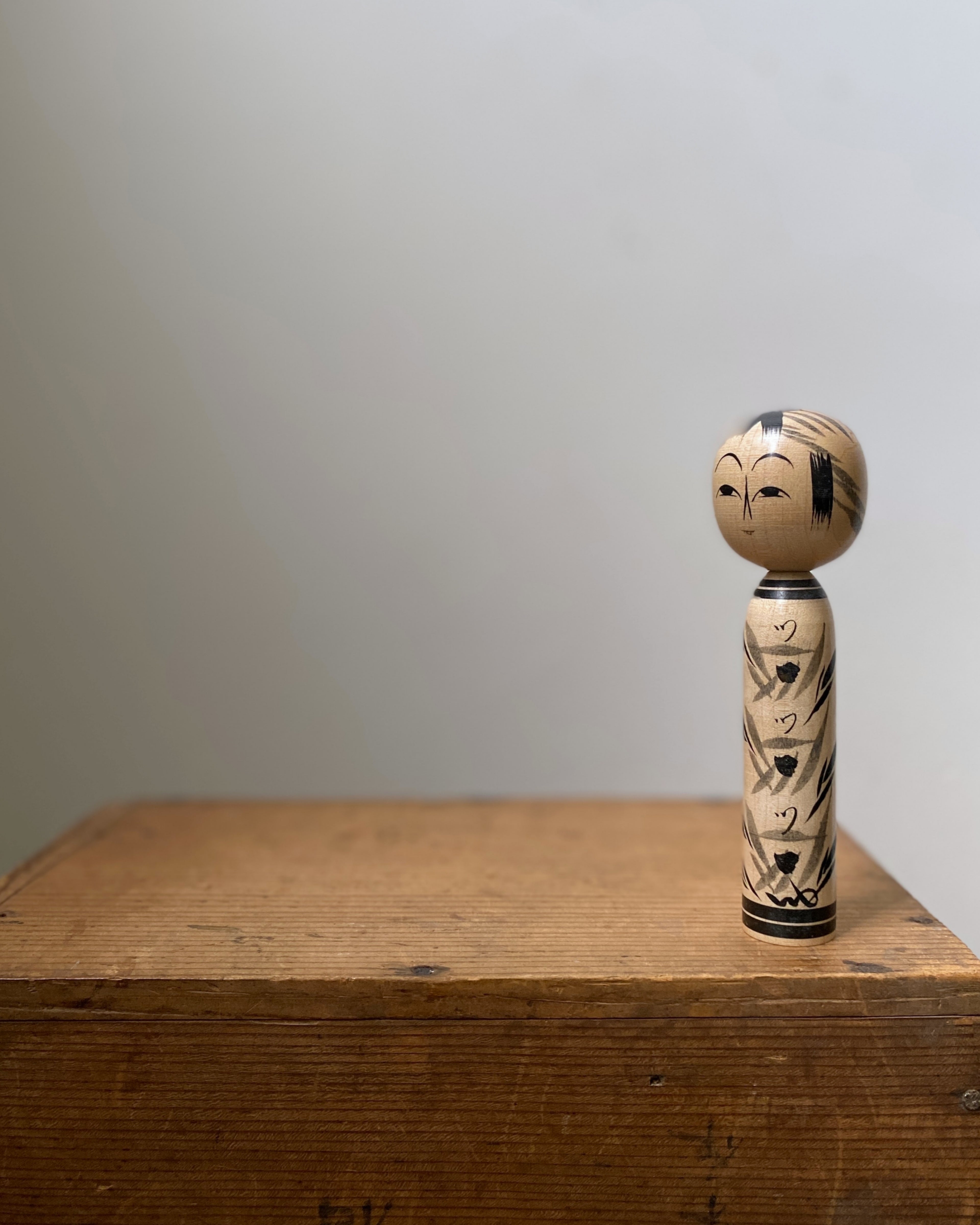 vintage japanese kokeshi