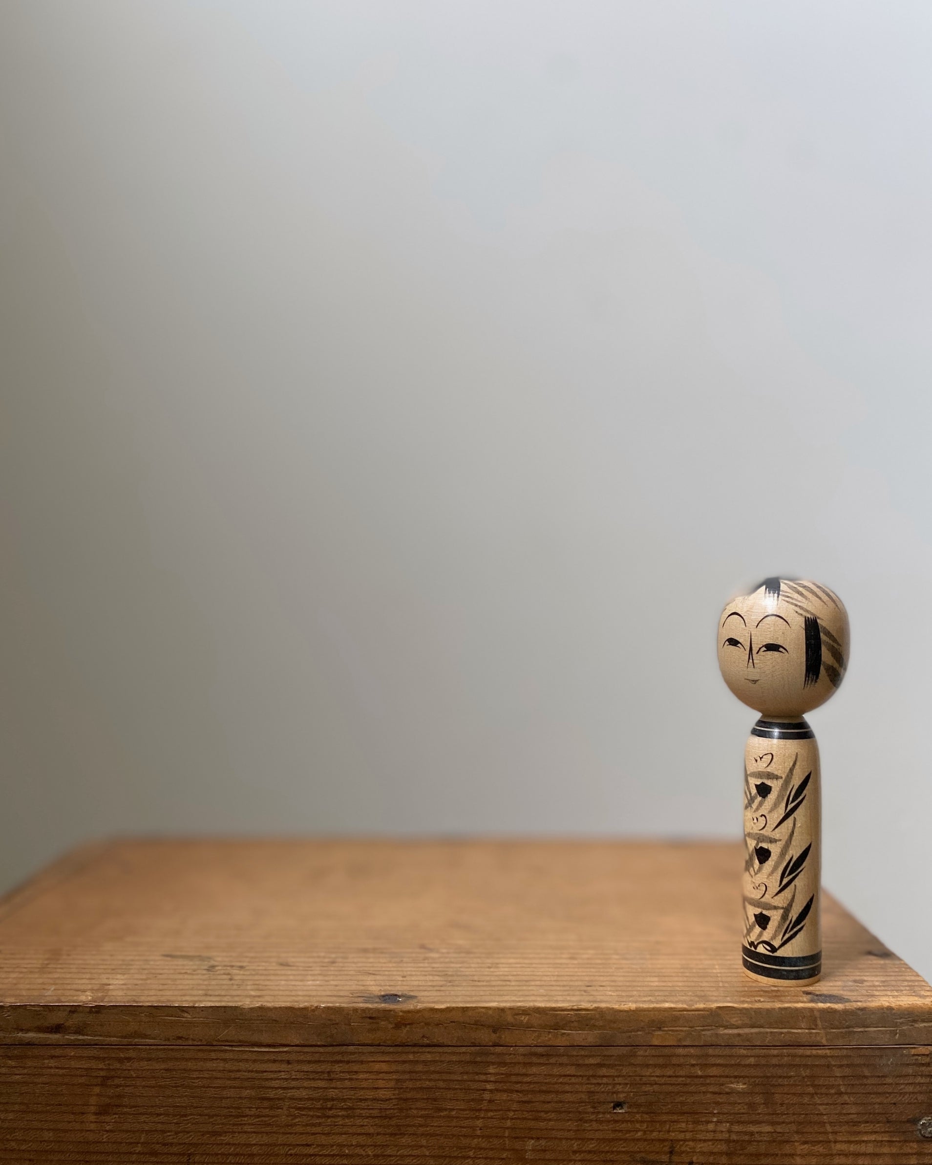 vintage japanese kokeshi