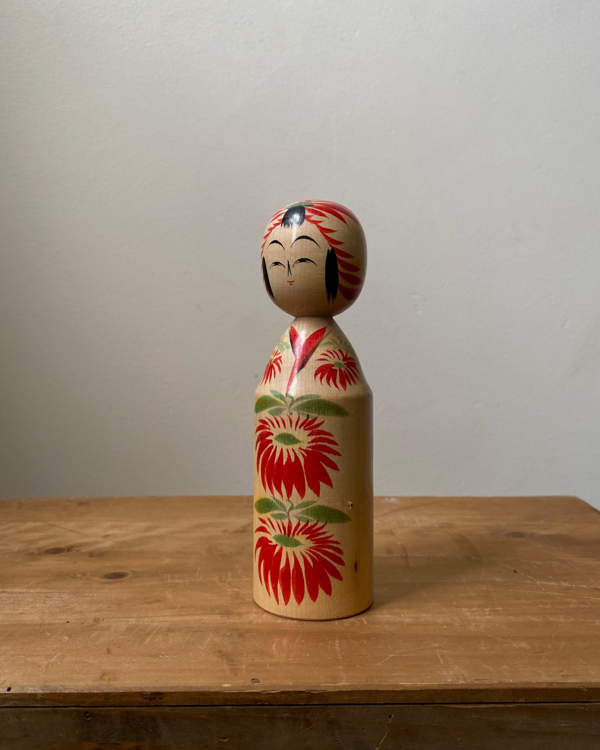 vintage japanese kokeshi