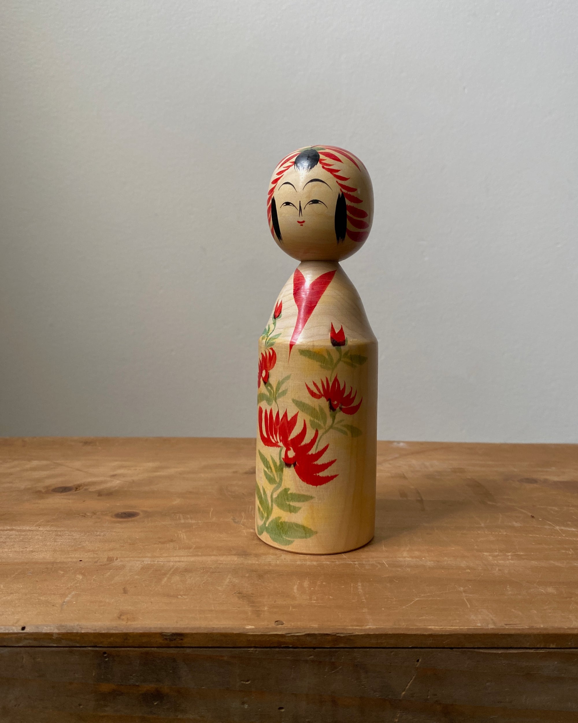 vintage japanese kokeshi