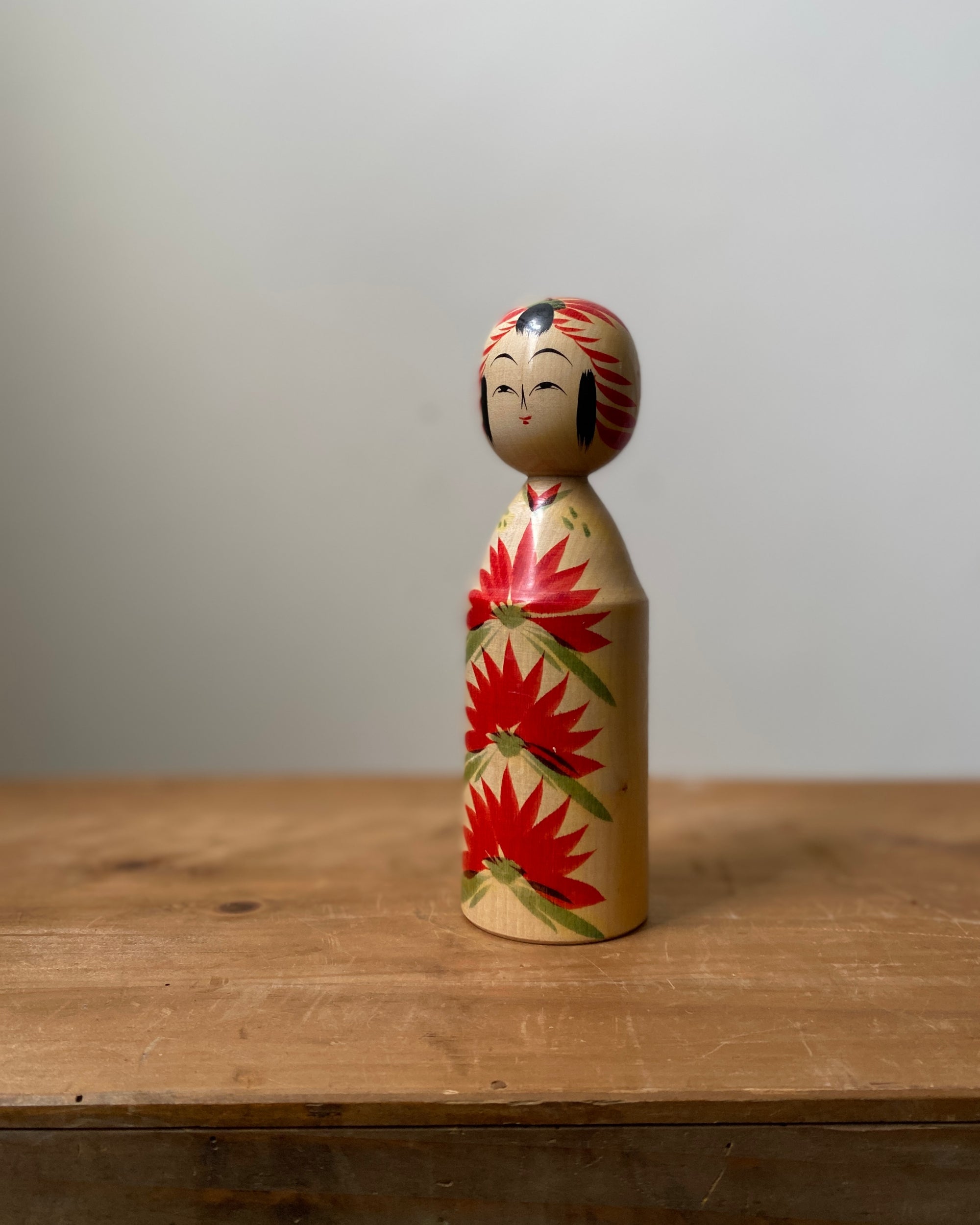 vintage japanese kokeshi