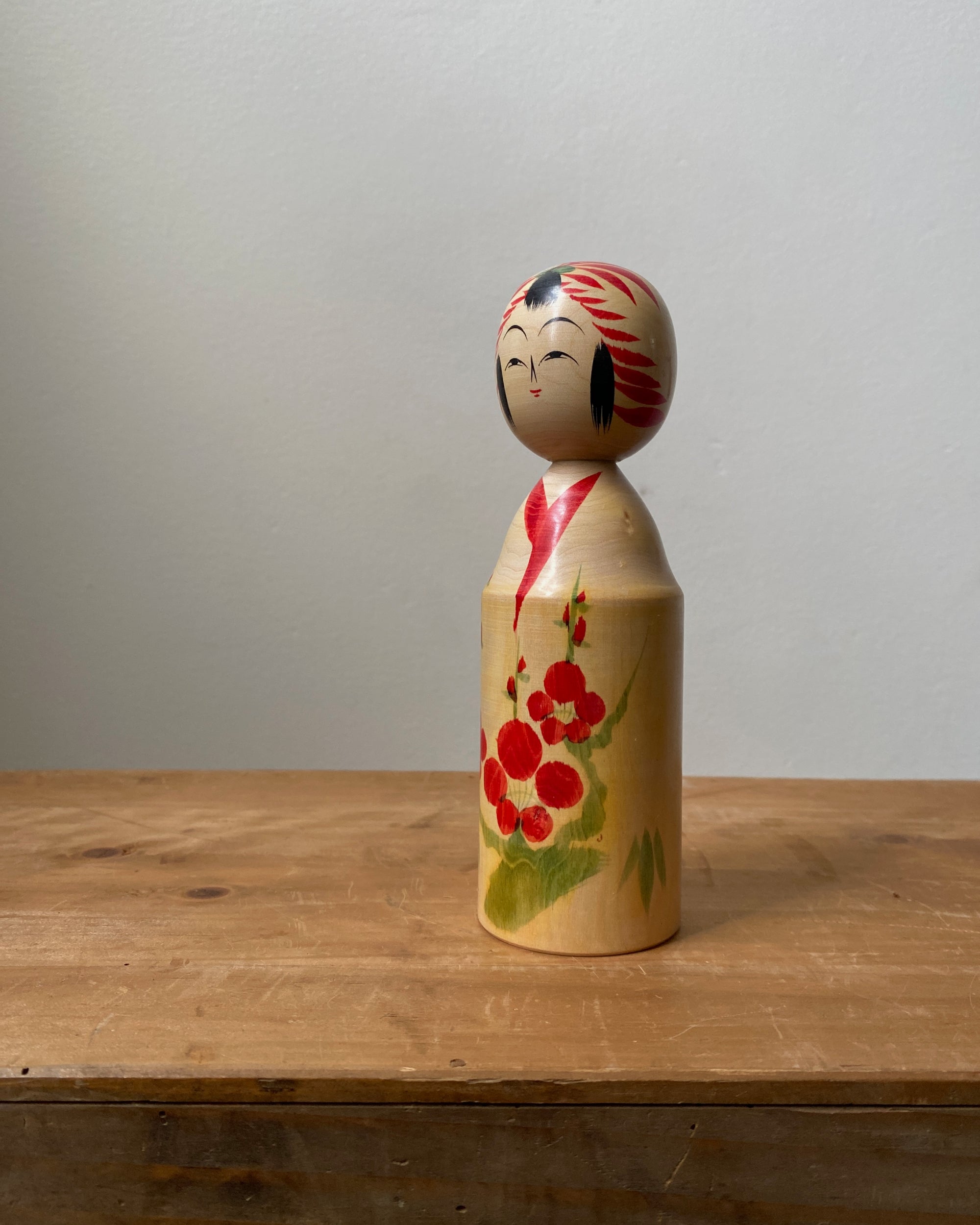 vintage japanese kokeshi