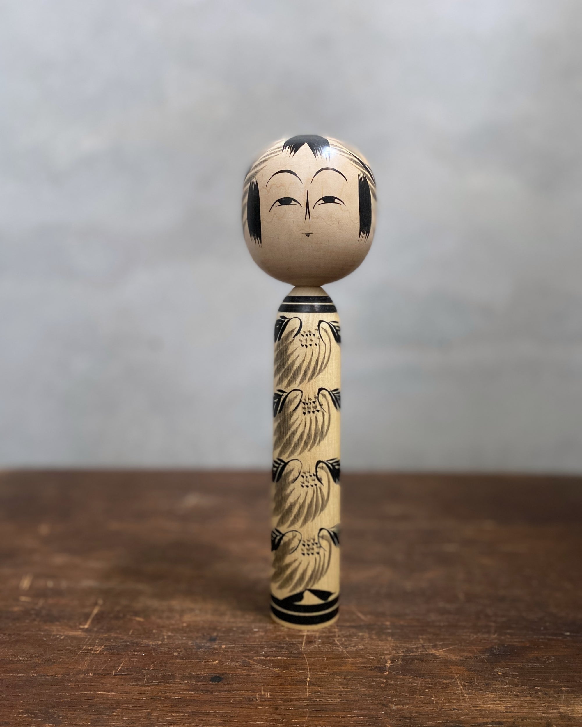 vintage japanese kokeshi