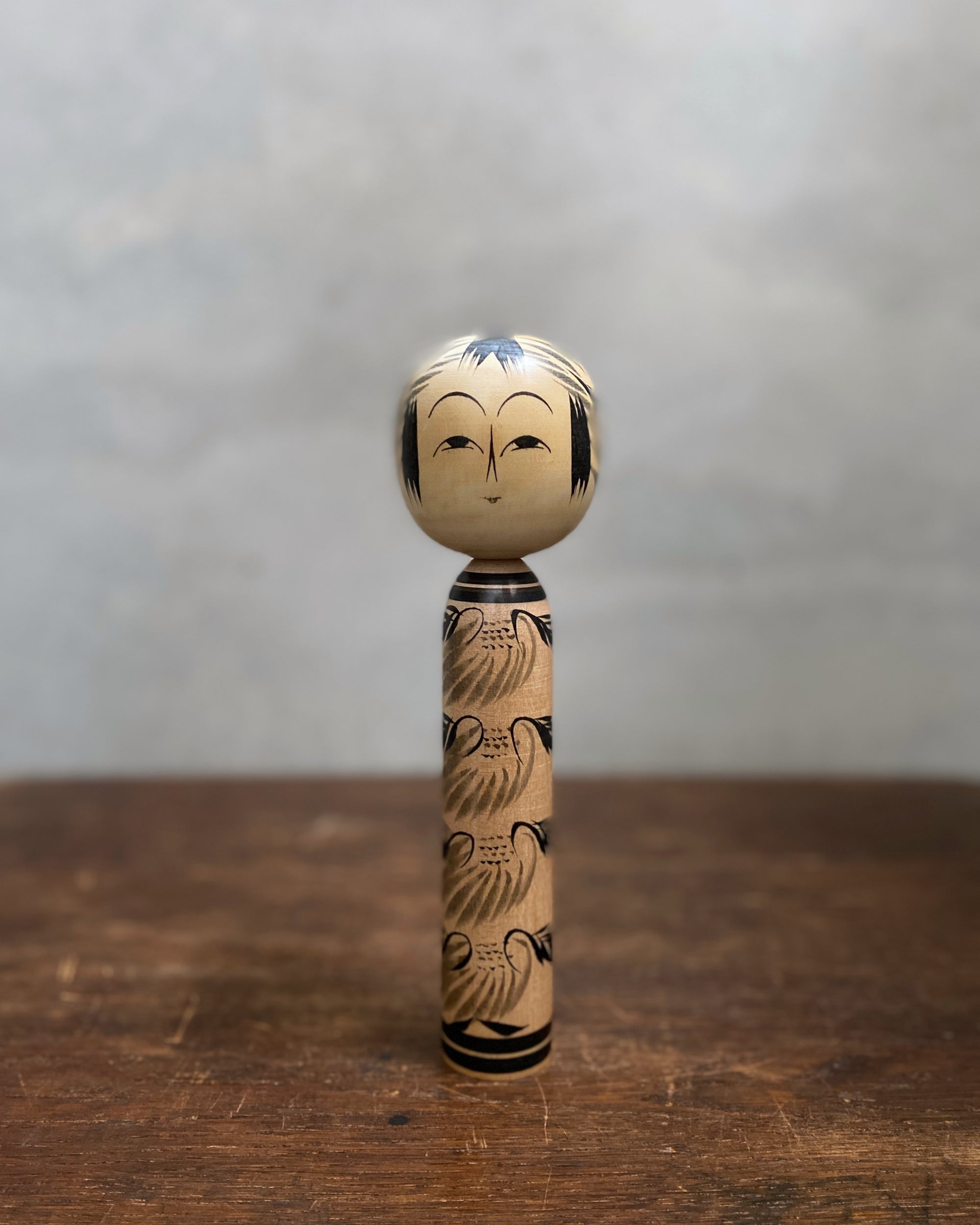 vintage japanese kokeshi