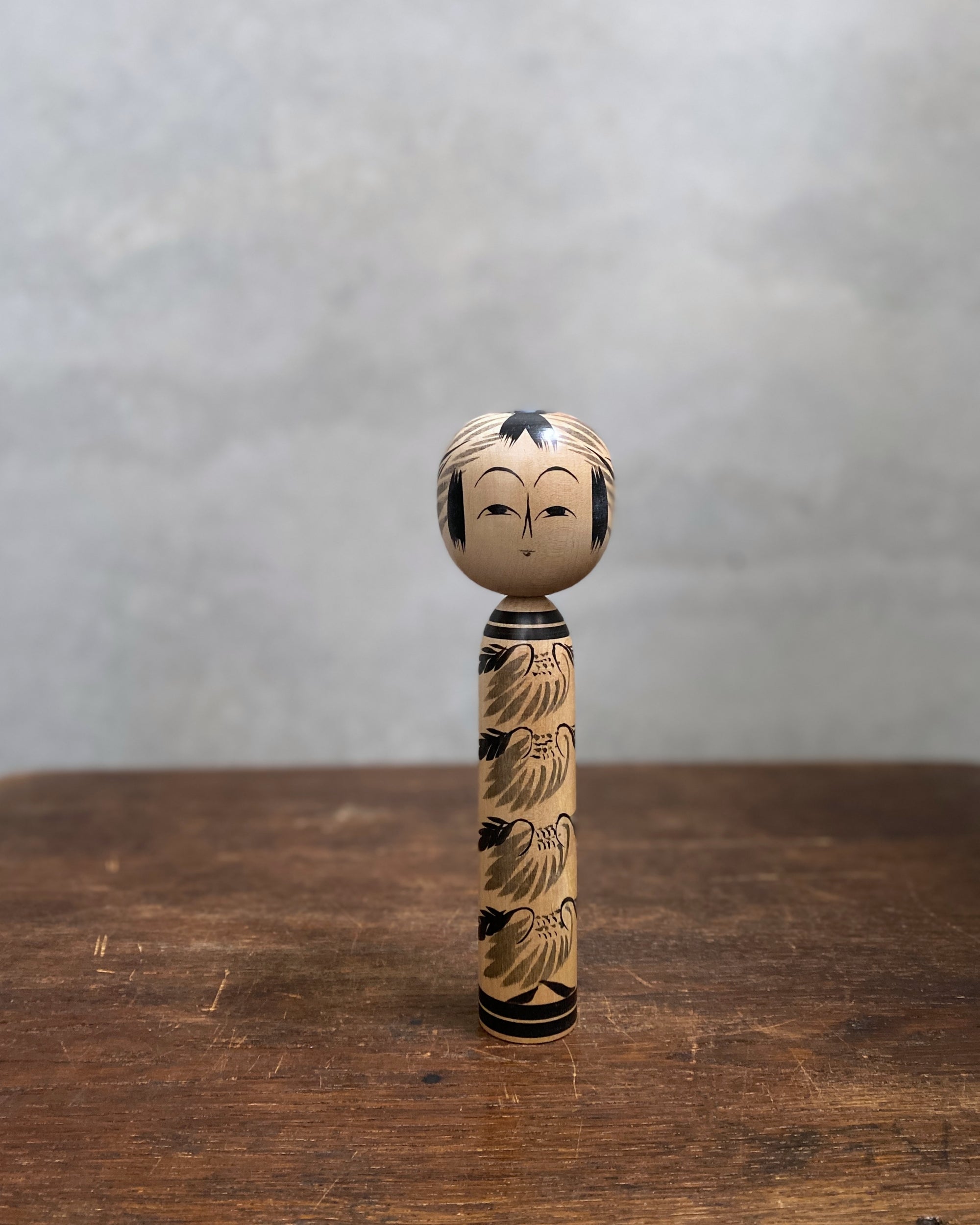 vintage japanese kokeshi