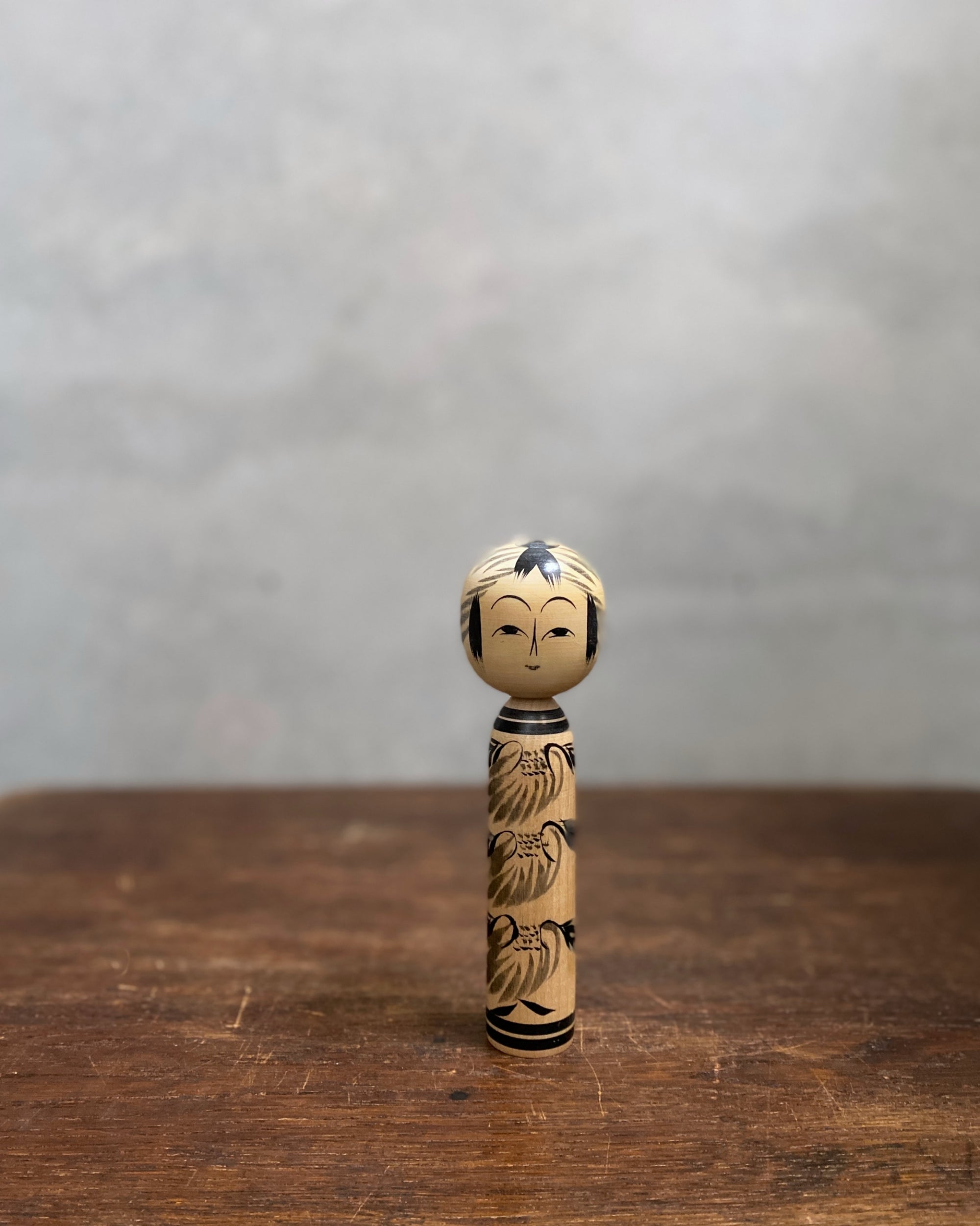 vintage japanese kokeshi