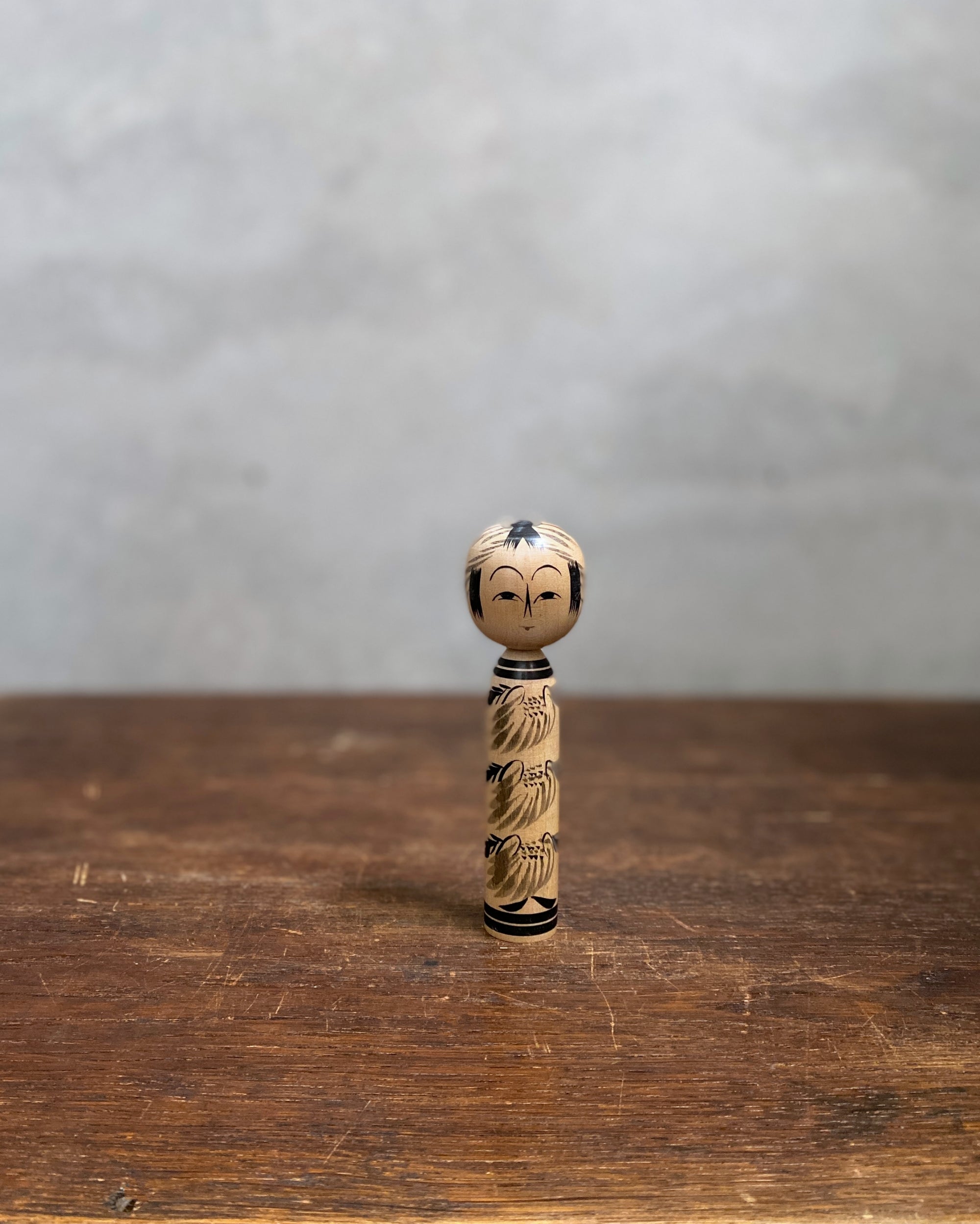 vintage japanese kokeshi