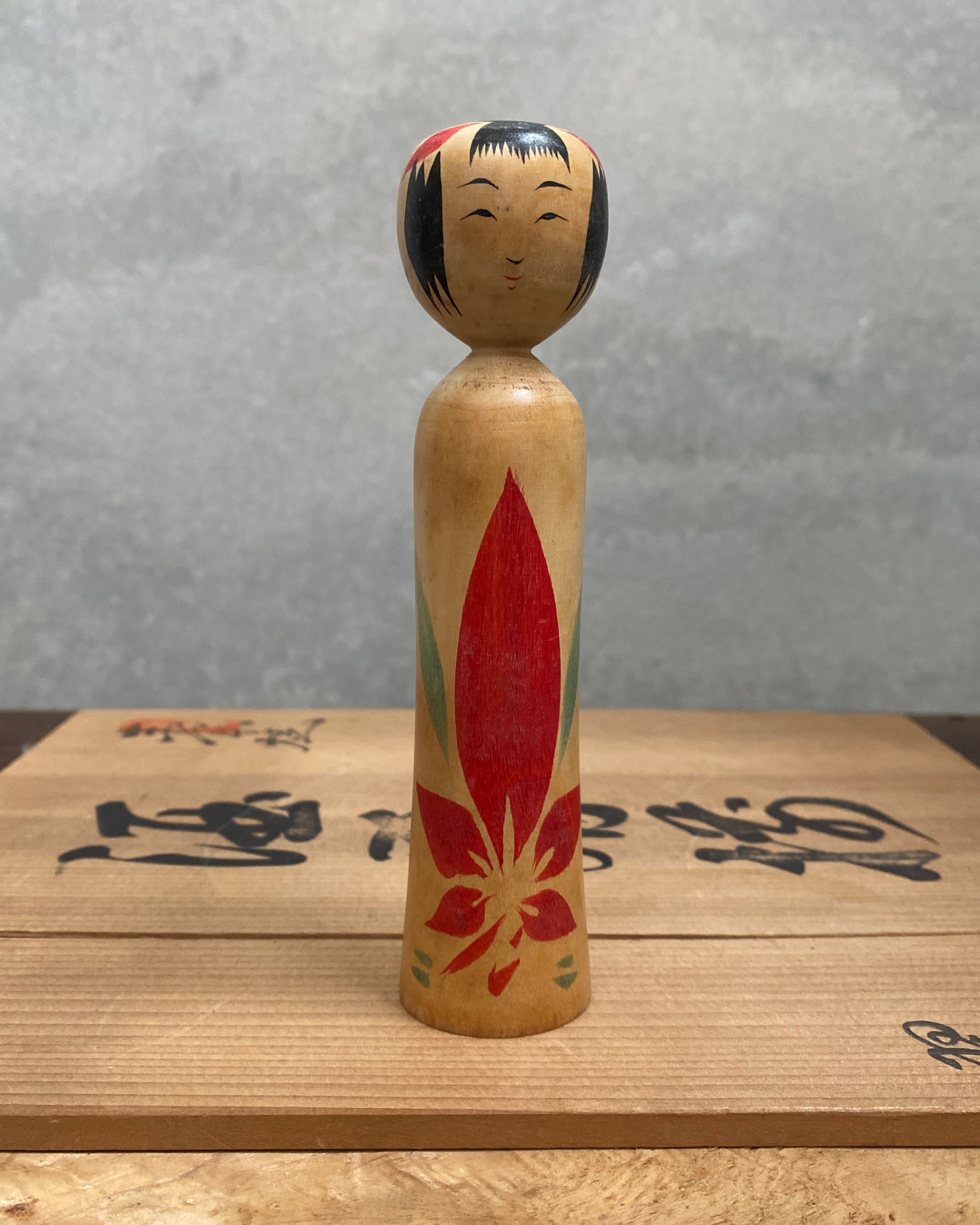 vintage japanese kokeshi