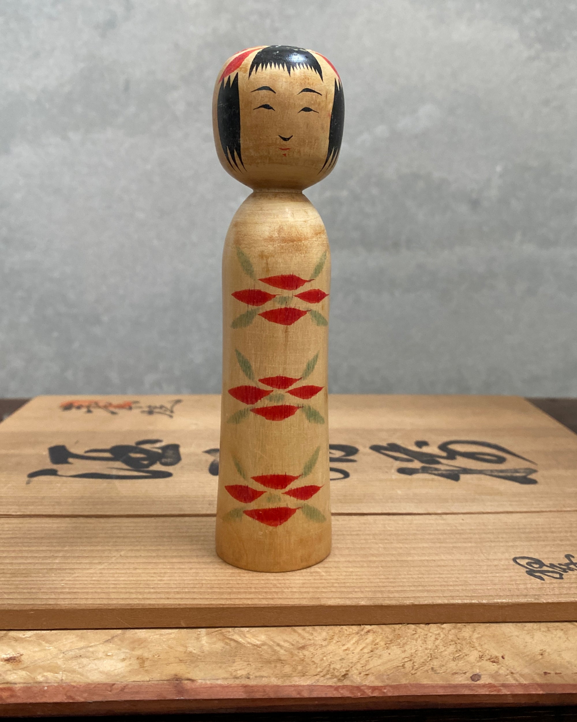 vintage japanese kokeshi