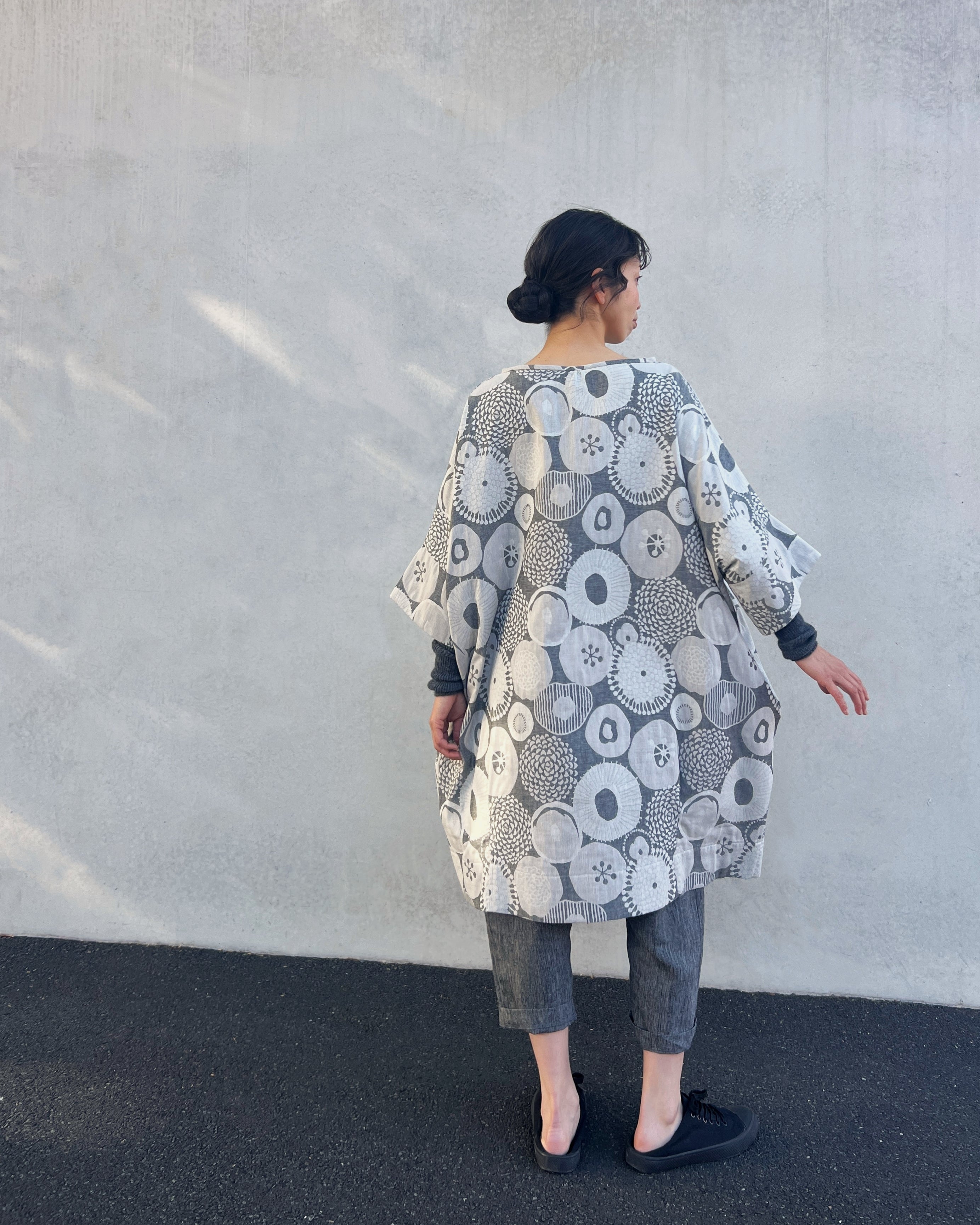 LJ struthers : abstract floral quadro dress