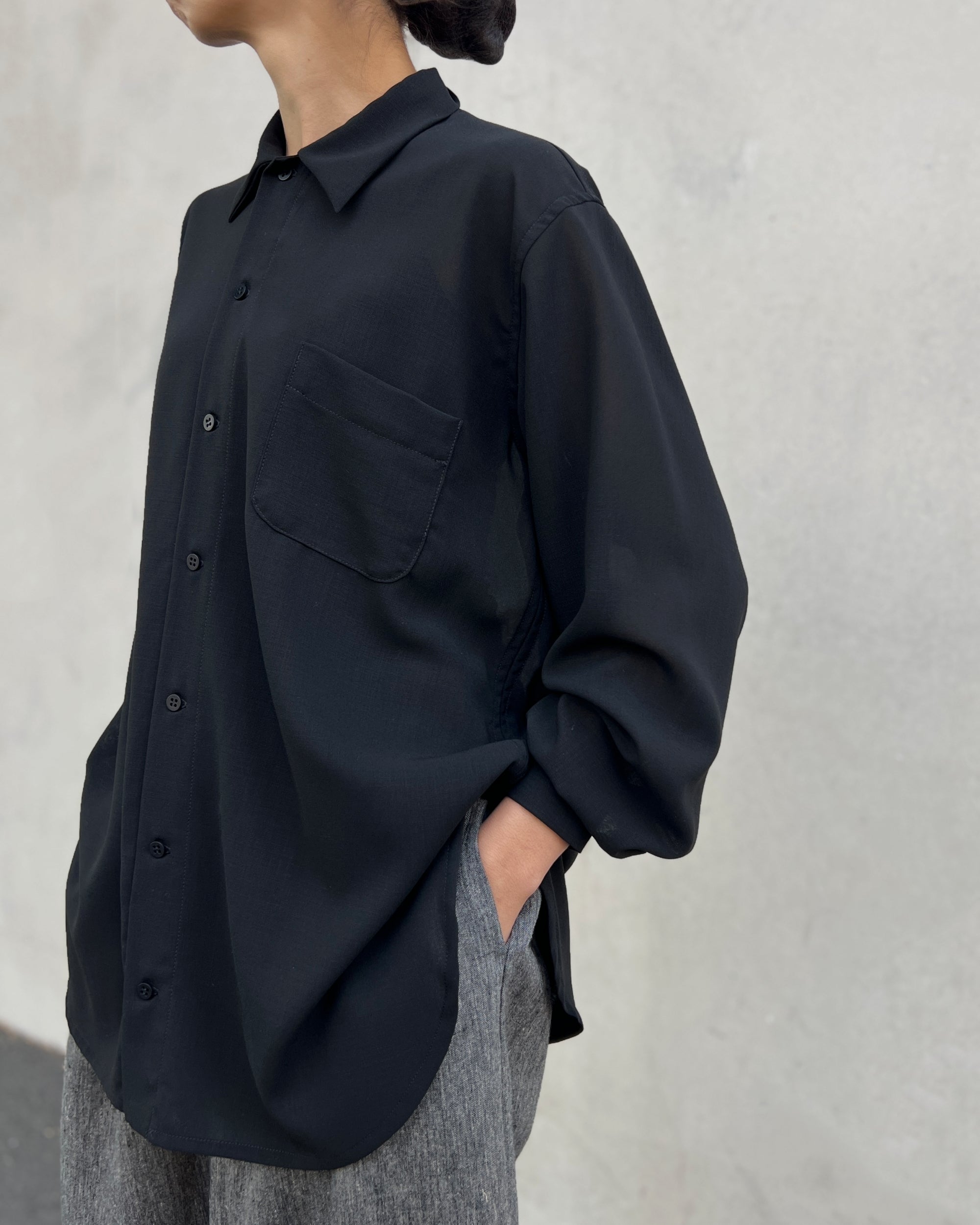 LJ struthers : light weight wool shirt