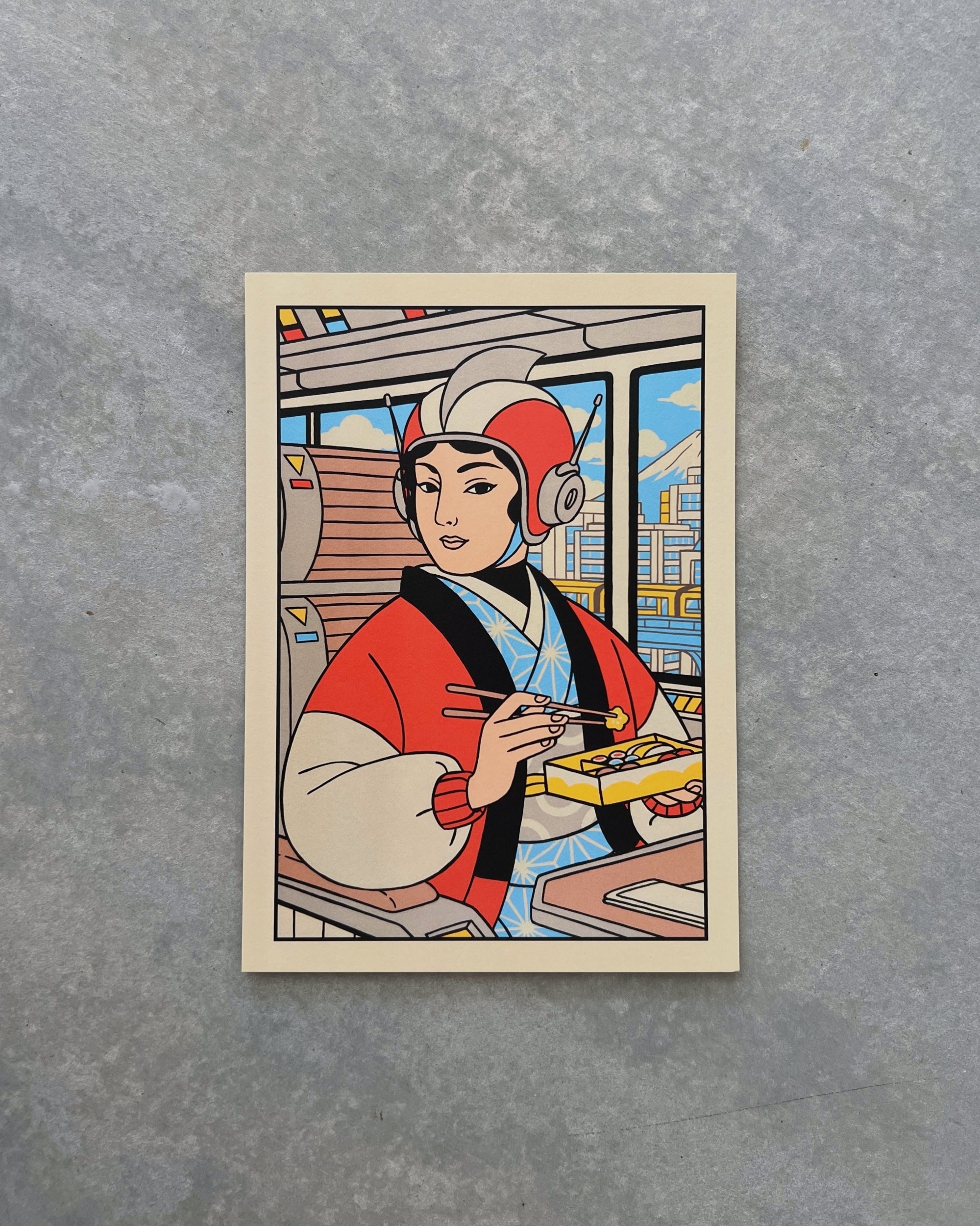 yeaaah! studio prints & postcards : shinkansen bento