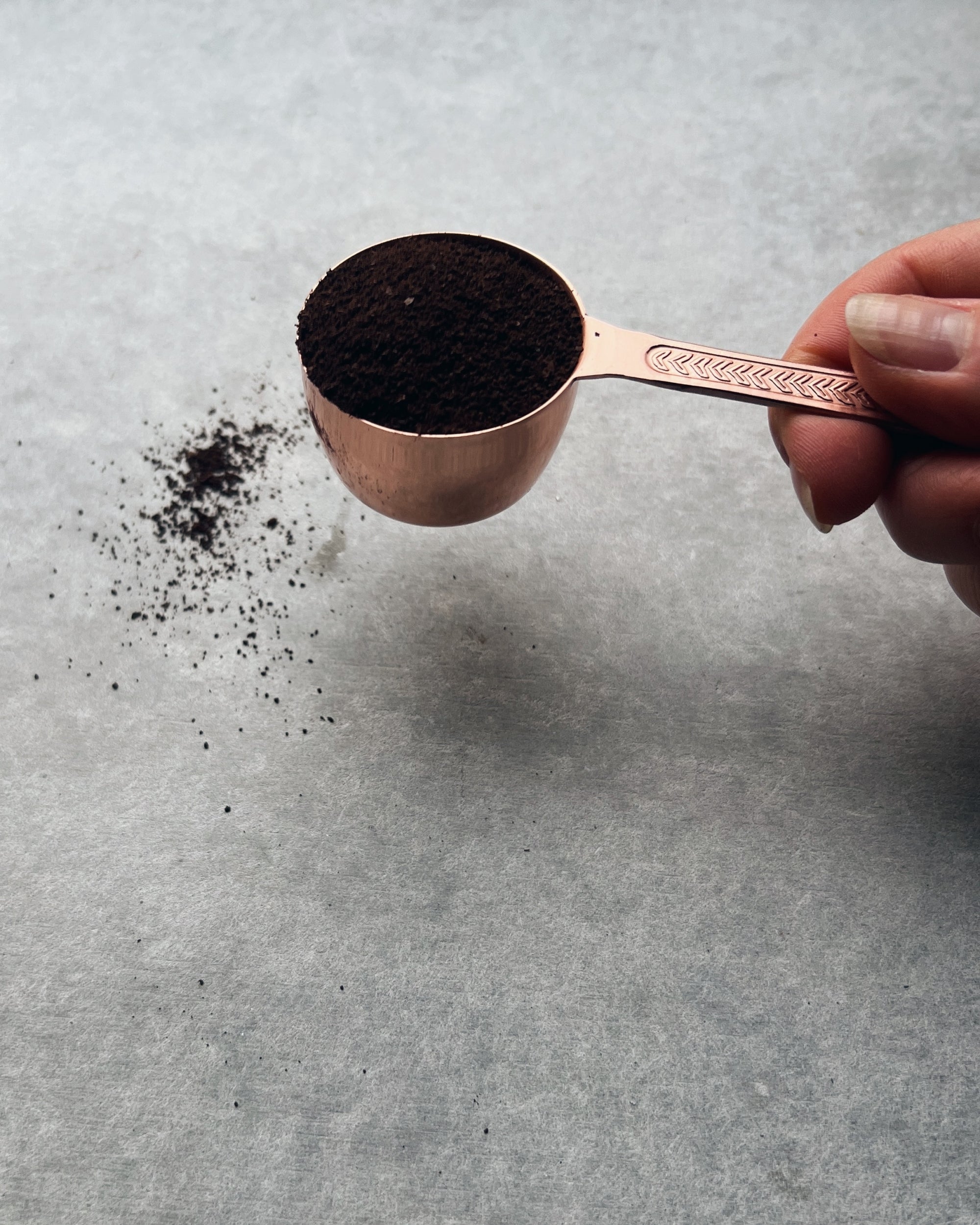 kalita : copper coffee measure