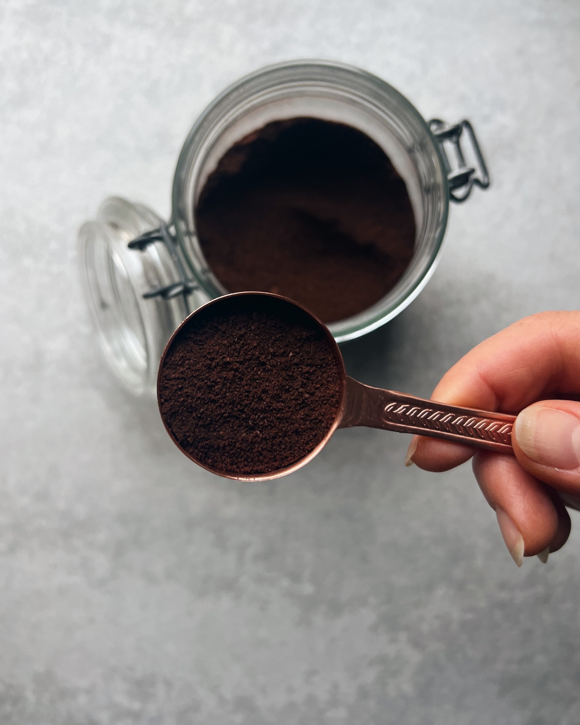 kalita : copper coffee measure