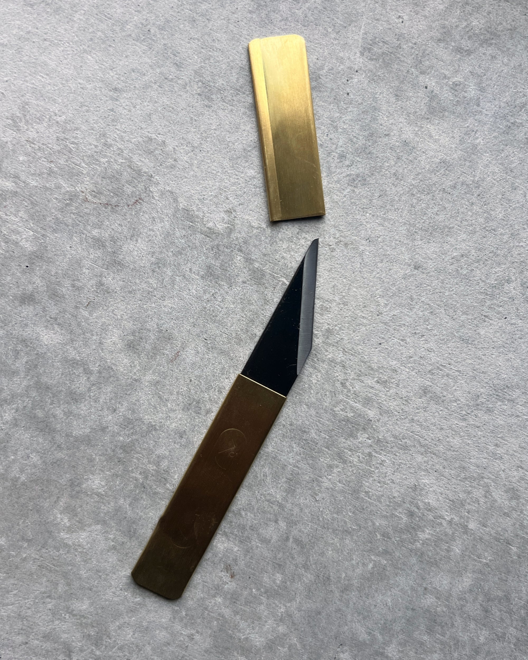 yoshiharu hamono : brass penato knife