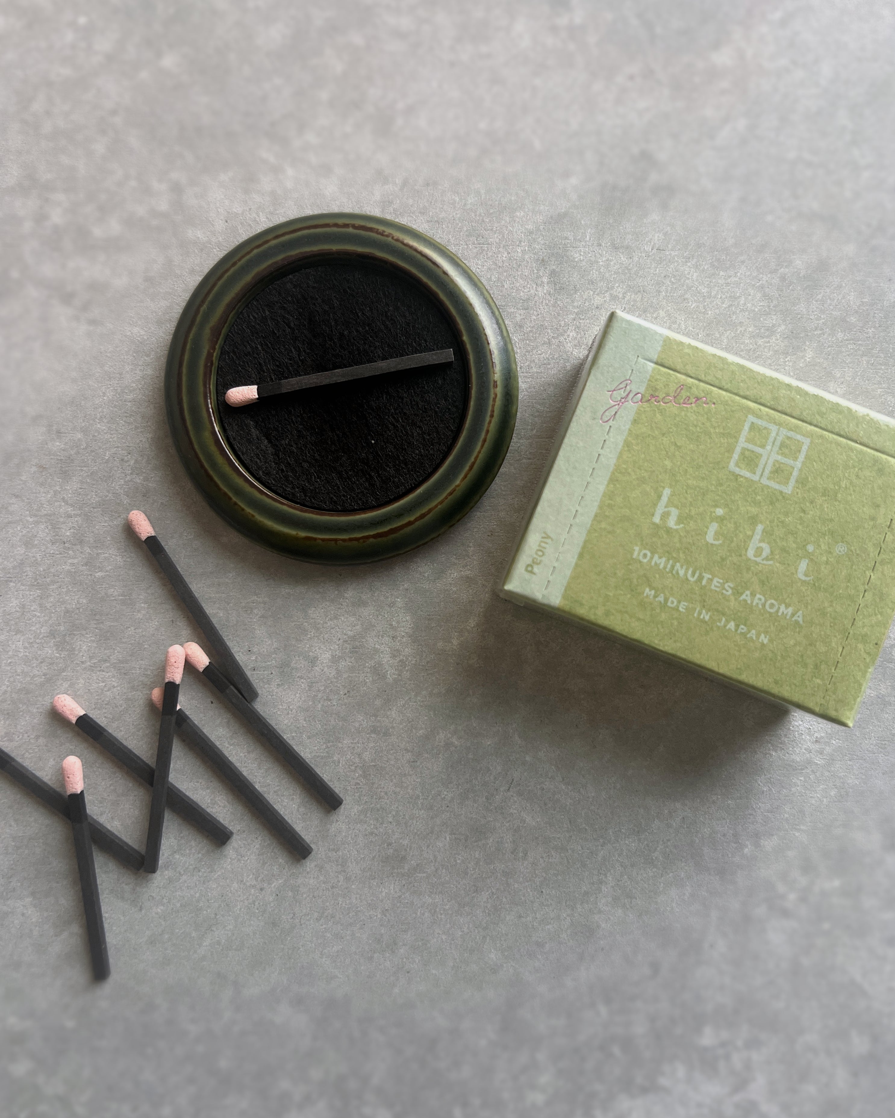 hibi 10 minute incense : garden scents