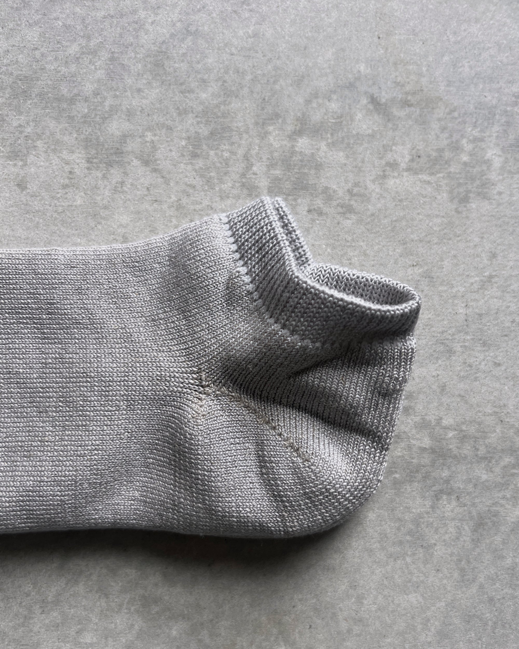 nishiguchi kutsushita : linen cotton pile anklet