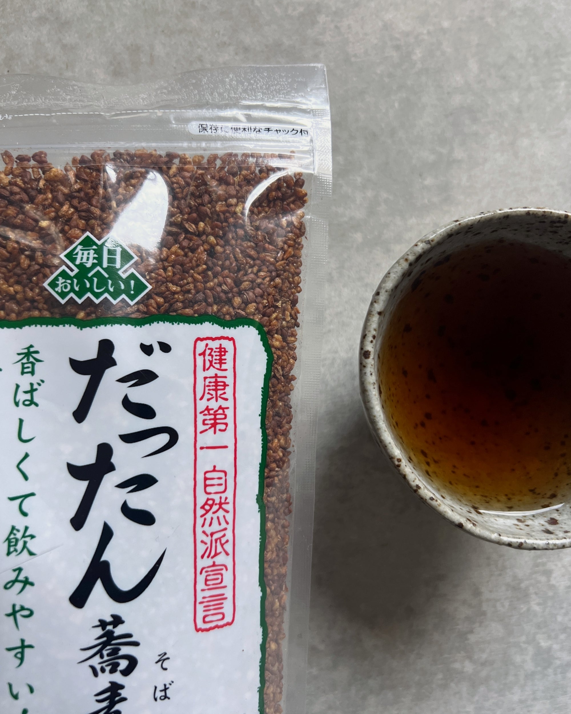 dattan soba-cha : roasted buckwheat tea