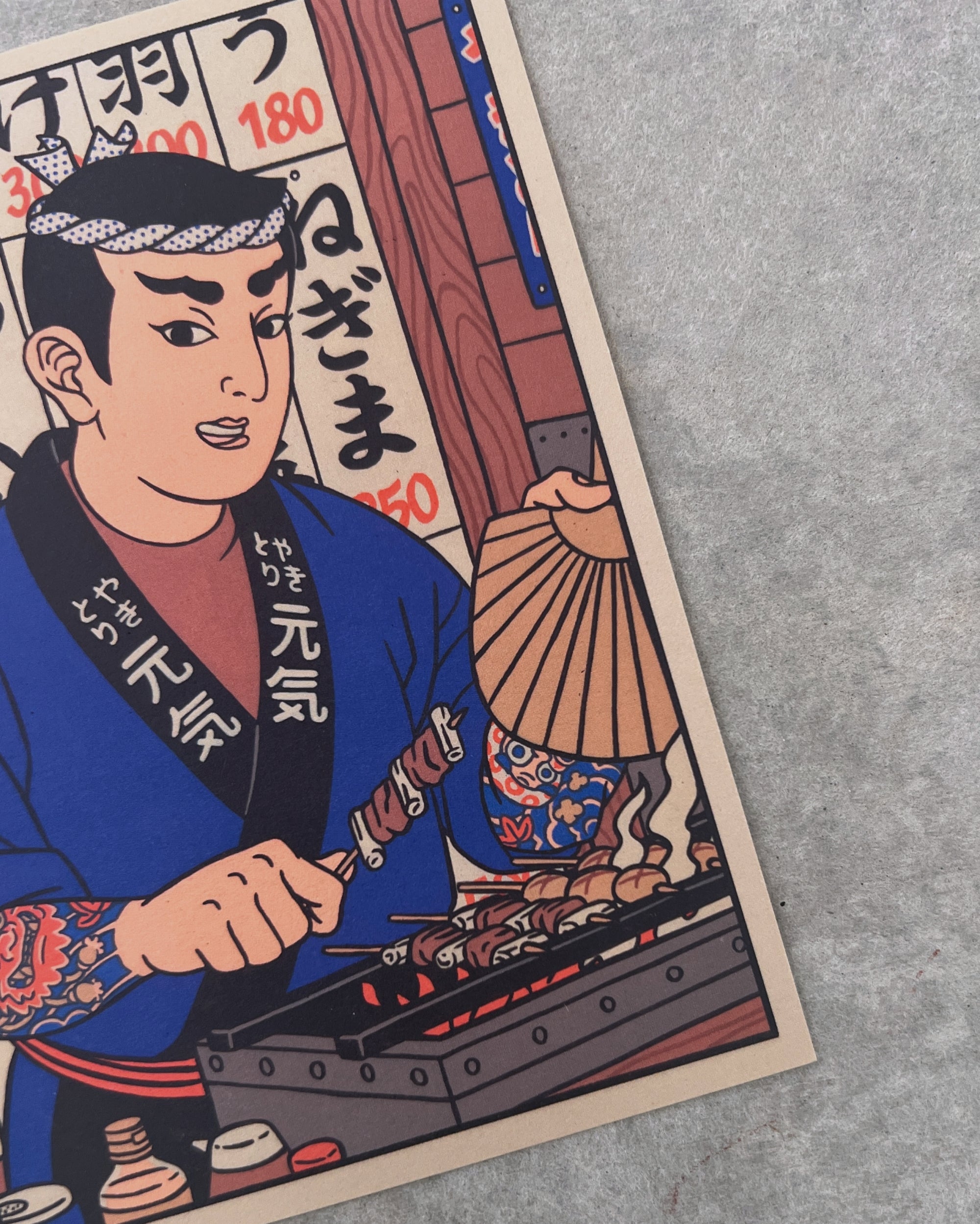 yeaaah! studio prints & postcards : yaki niku chef